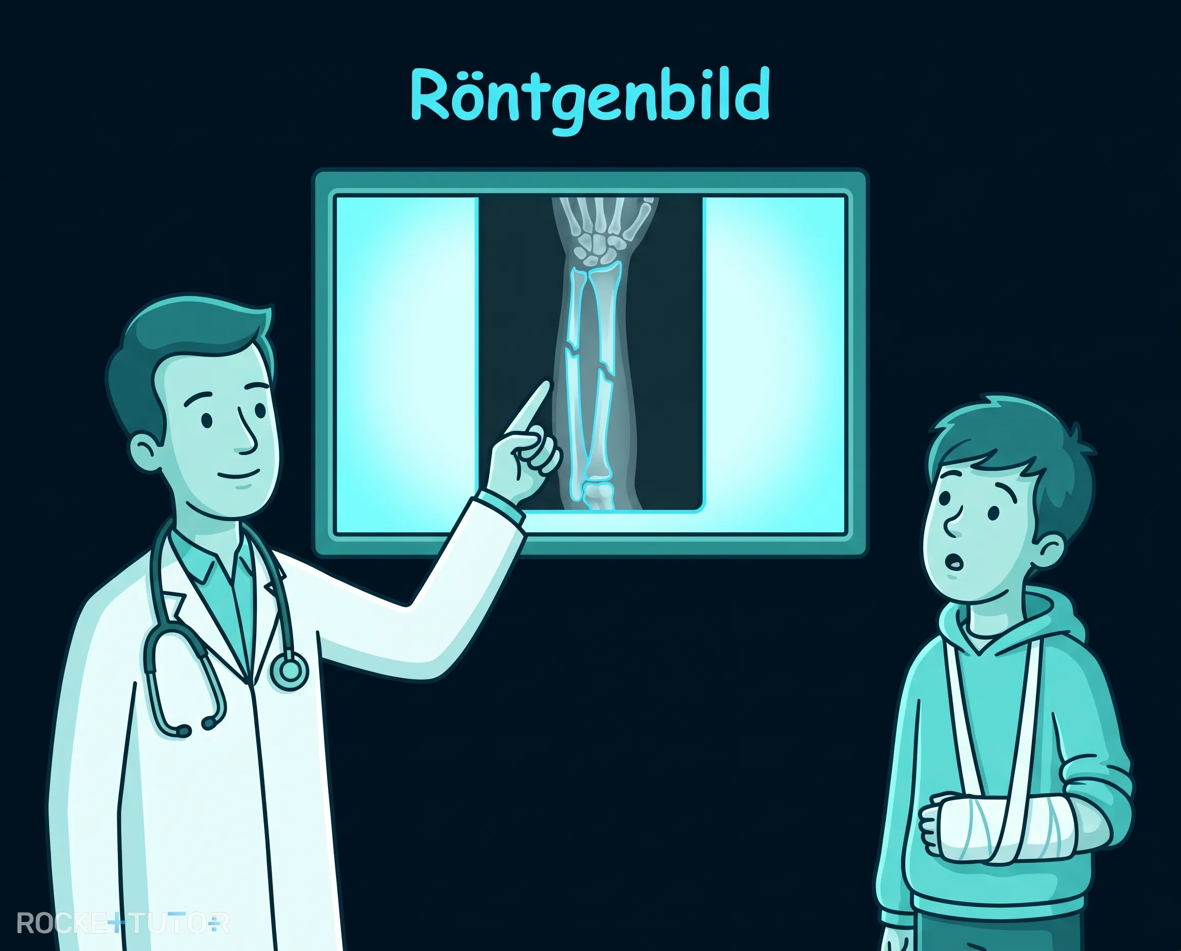 Röntgenbild einer Hand