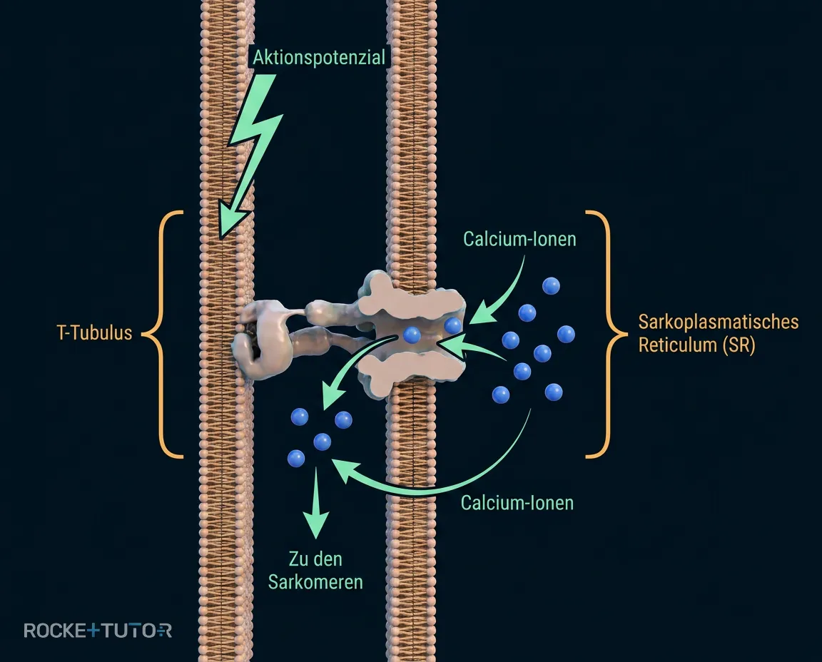 Calcium-Kanäle und sarkoplasmatisches Reticulum