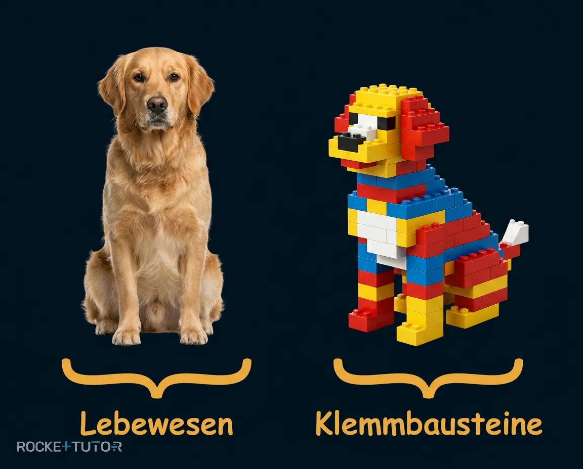 Schloss aus Klemmbausteinen