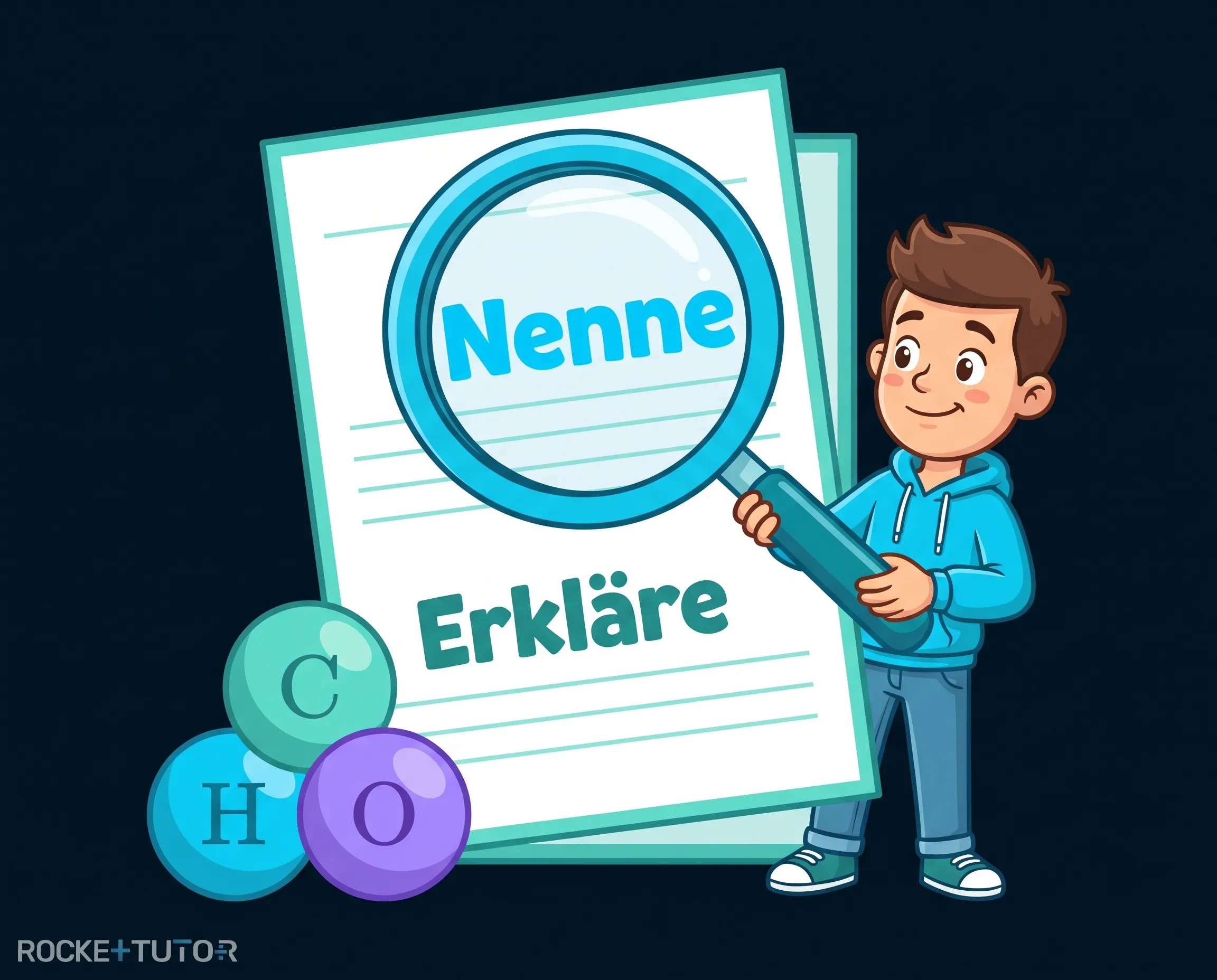 Schülerin denkt über Operatoren nach