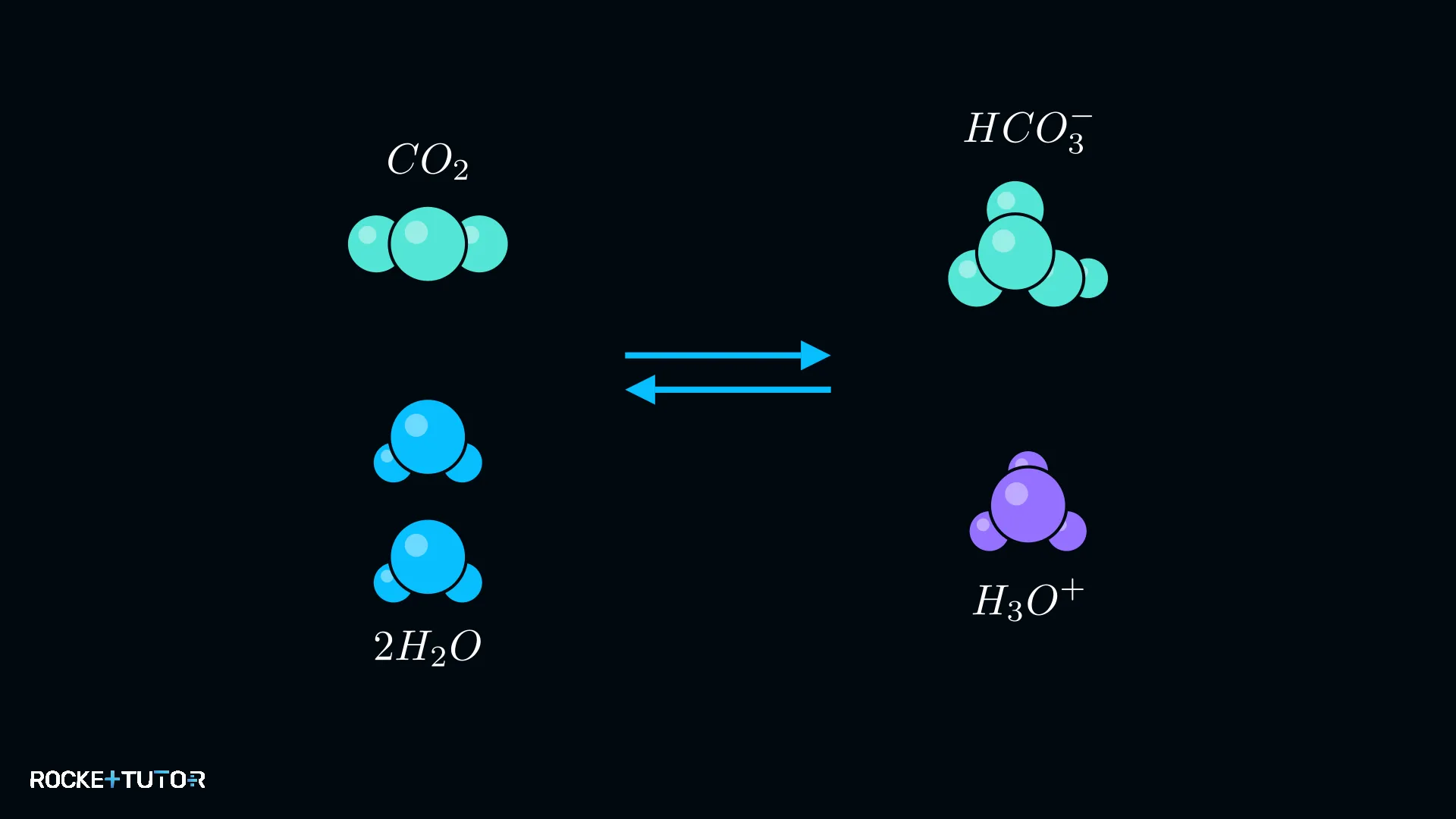 Chemische Gleichgewichte von CO2 im Wasser