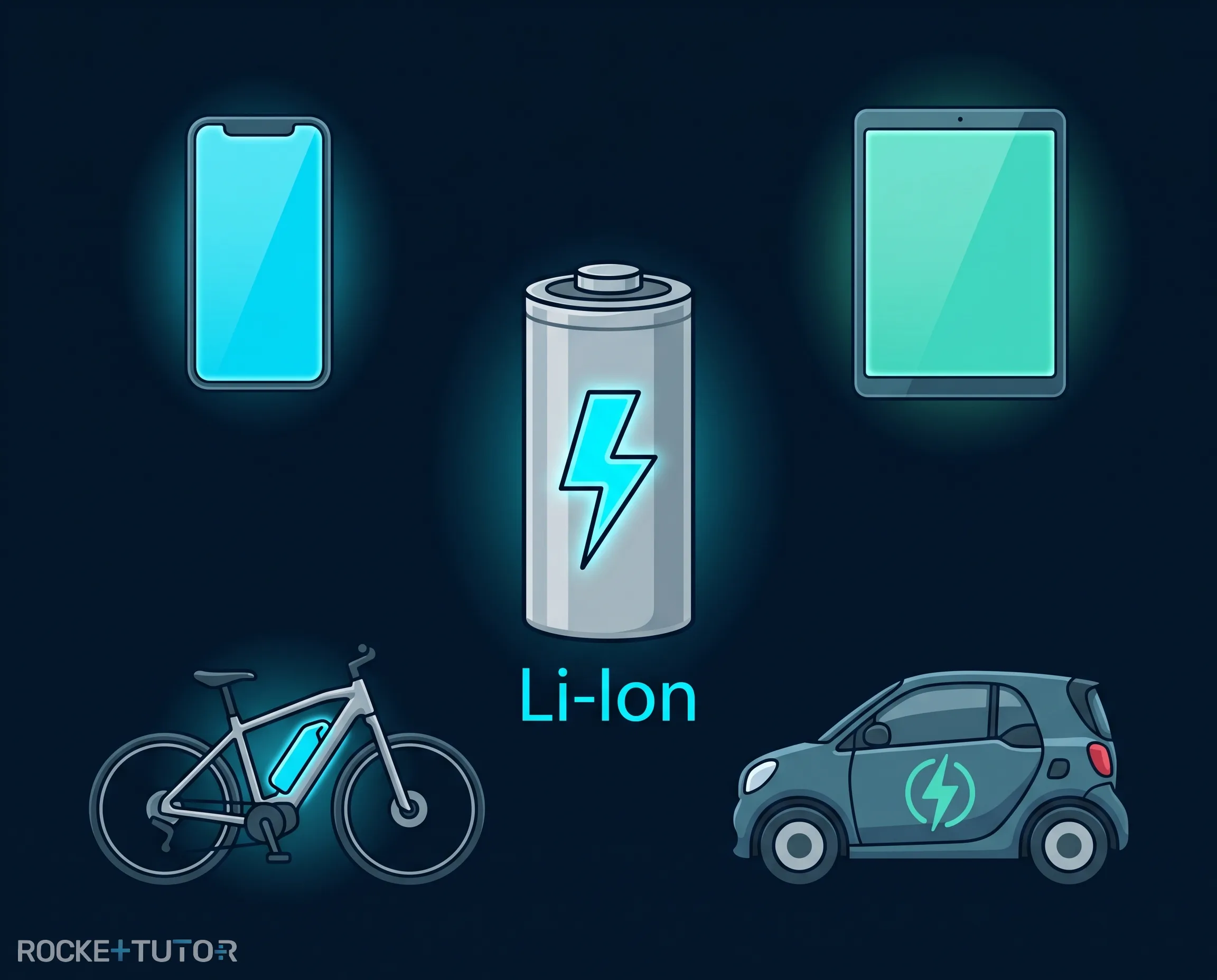 Lithium-Ionen-Akku für mobile Geräte