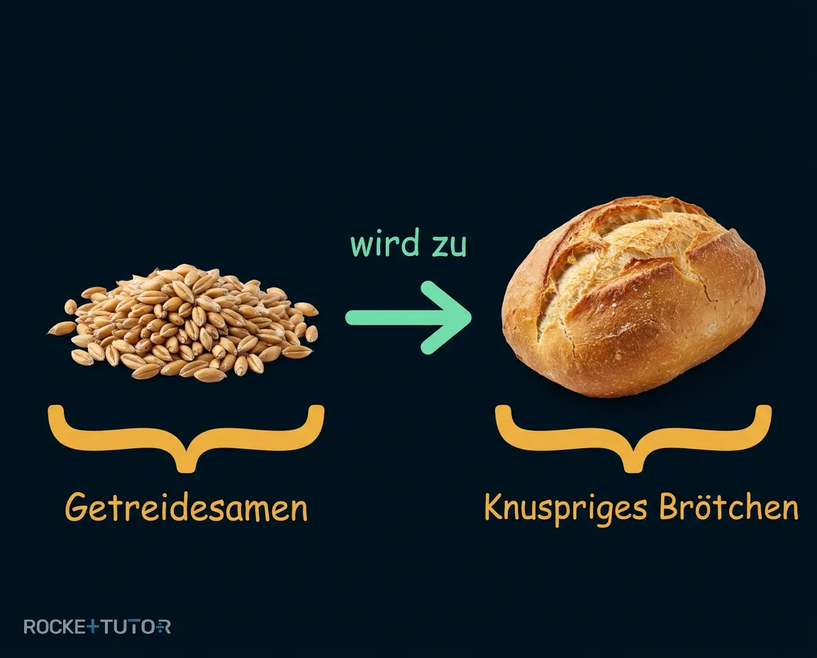 Getreidefeld mit reifen Ähren