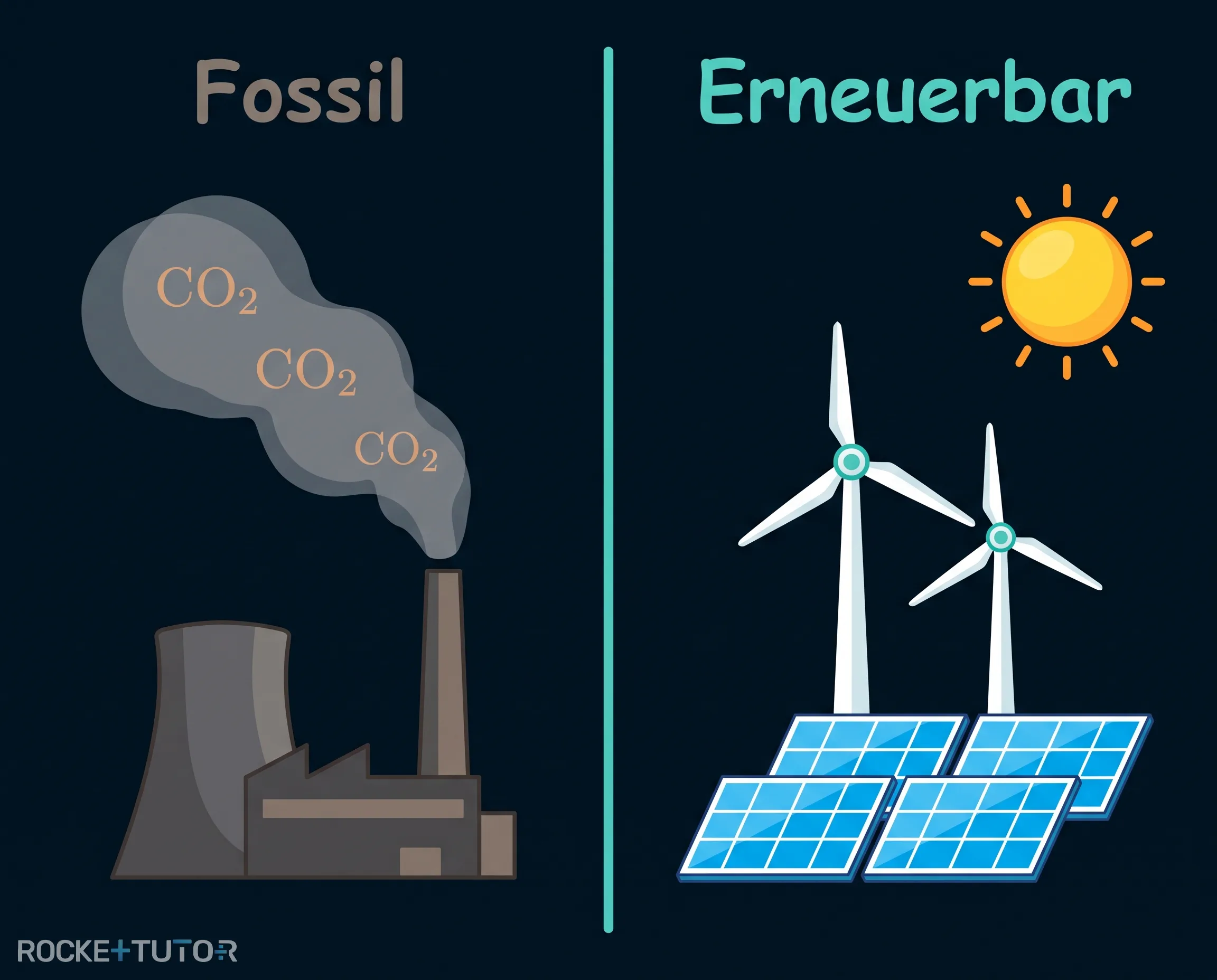 Erneuerbare Energien wie Windkraft