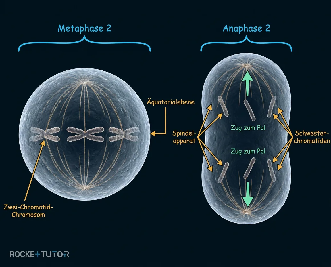 Zelle in der Anaphase 2