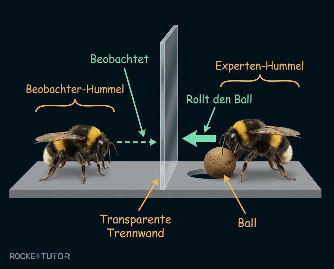 Hummeln beim sozialen Lernen