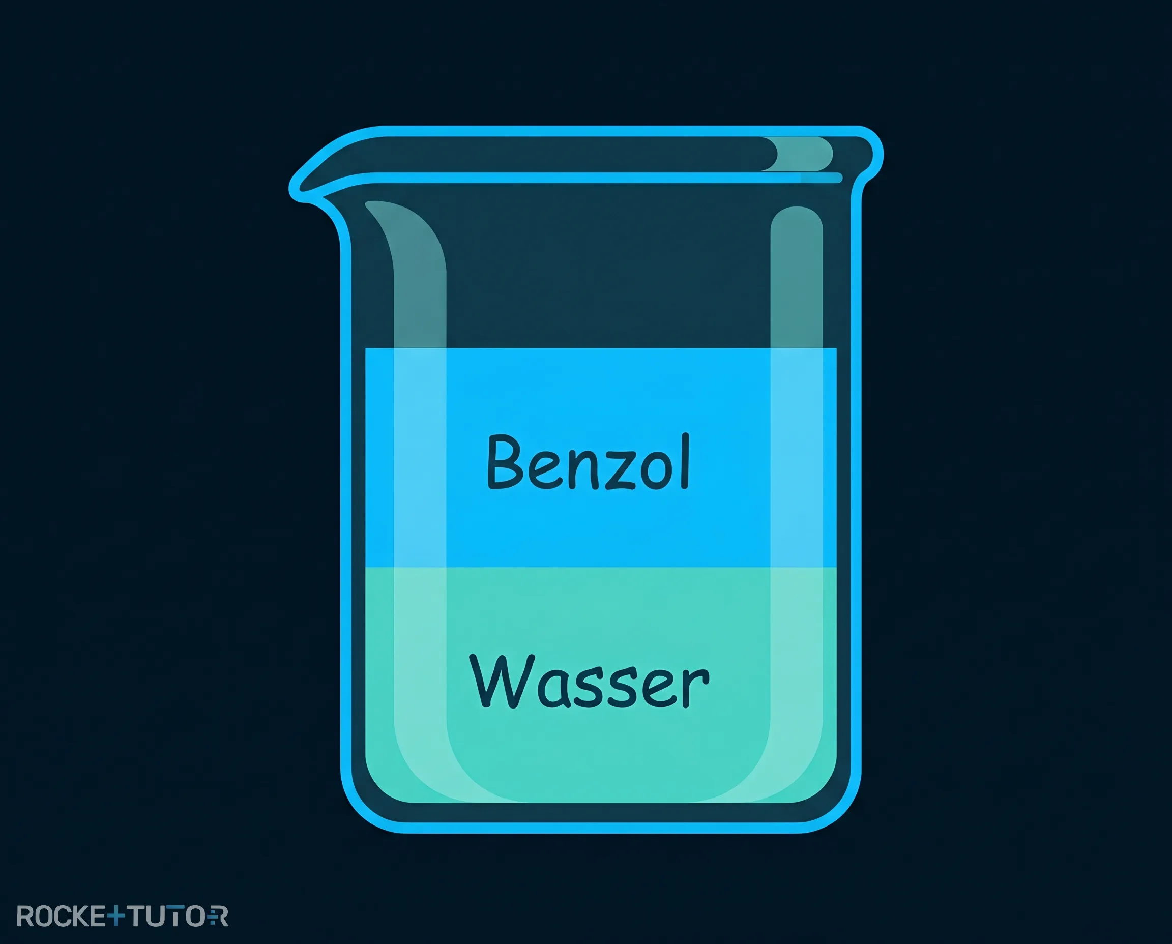 Molekulare Struktur von Benzol