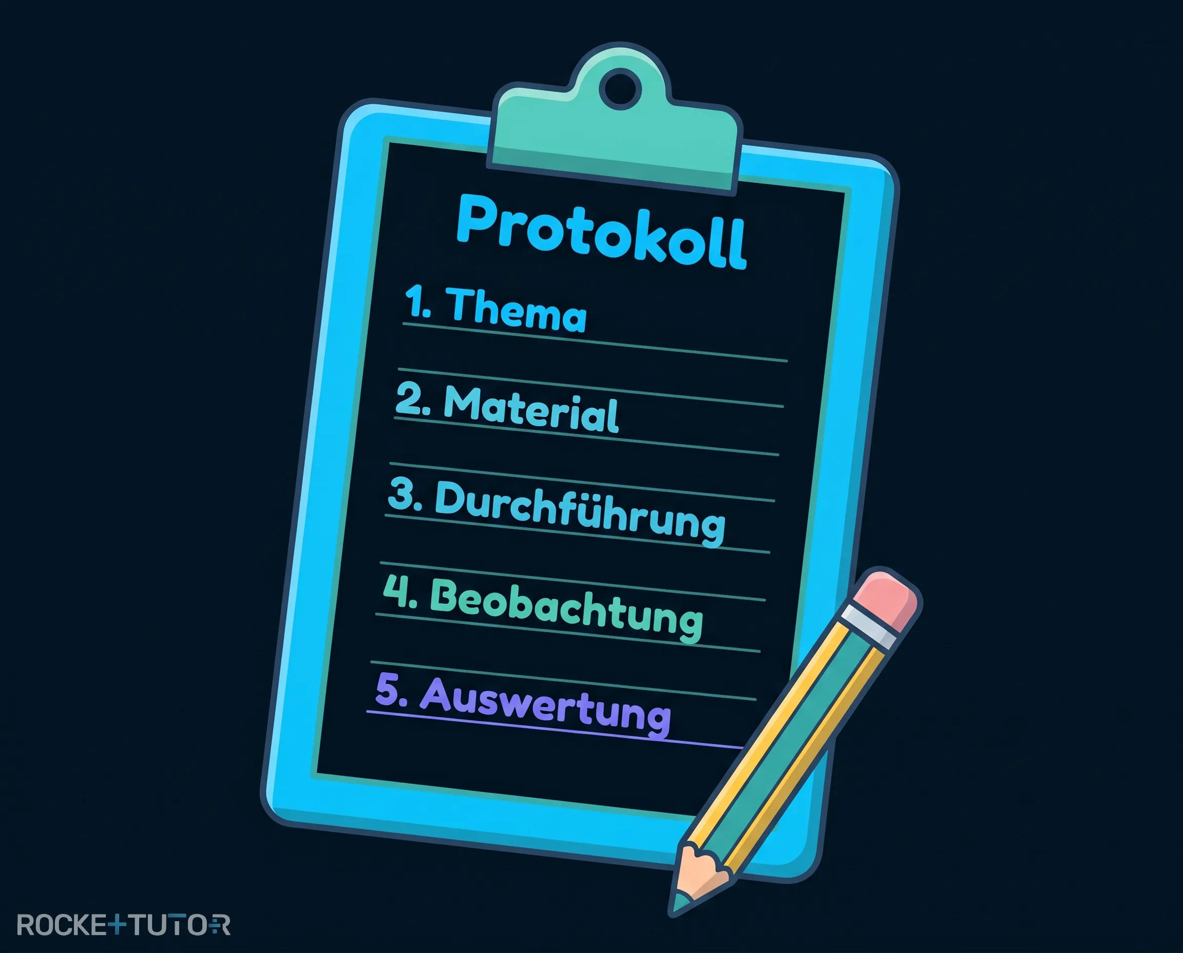 Checkliste für ein Experiment