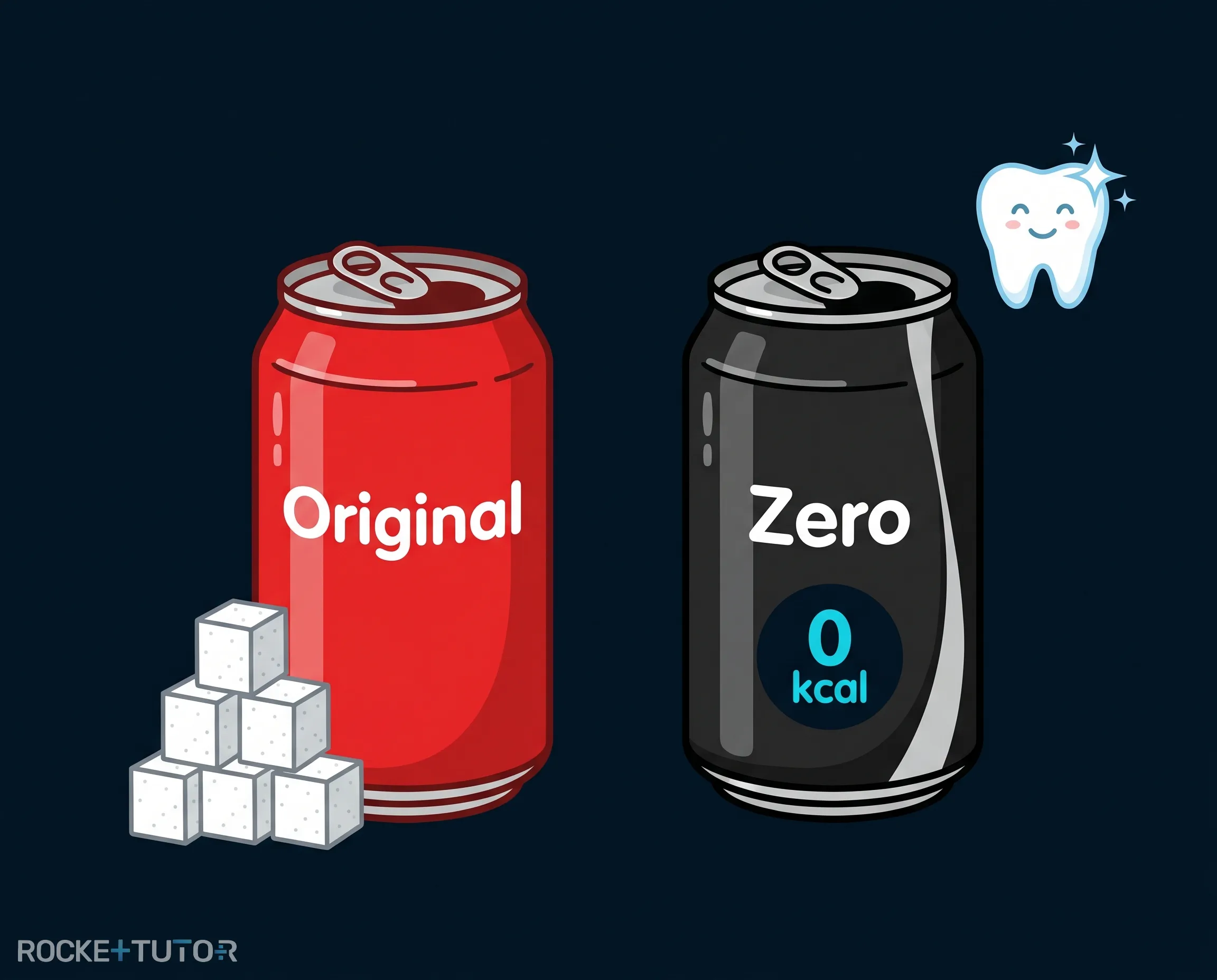 Zero-Limonade und Zuckerersatzstoffe