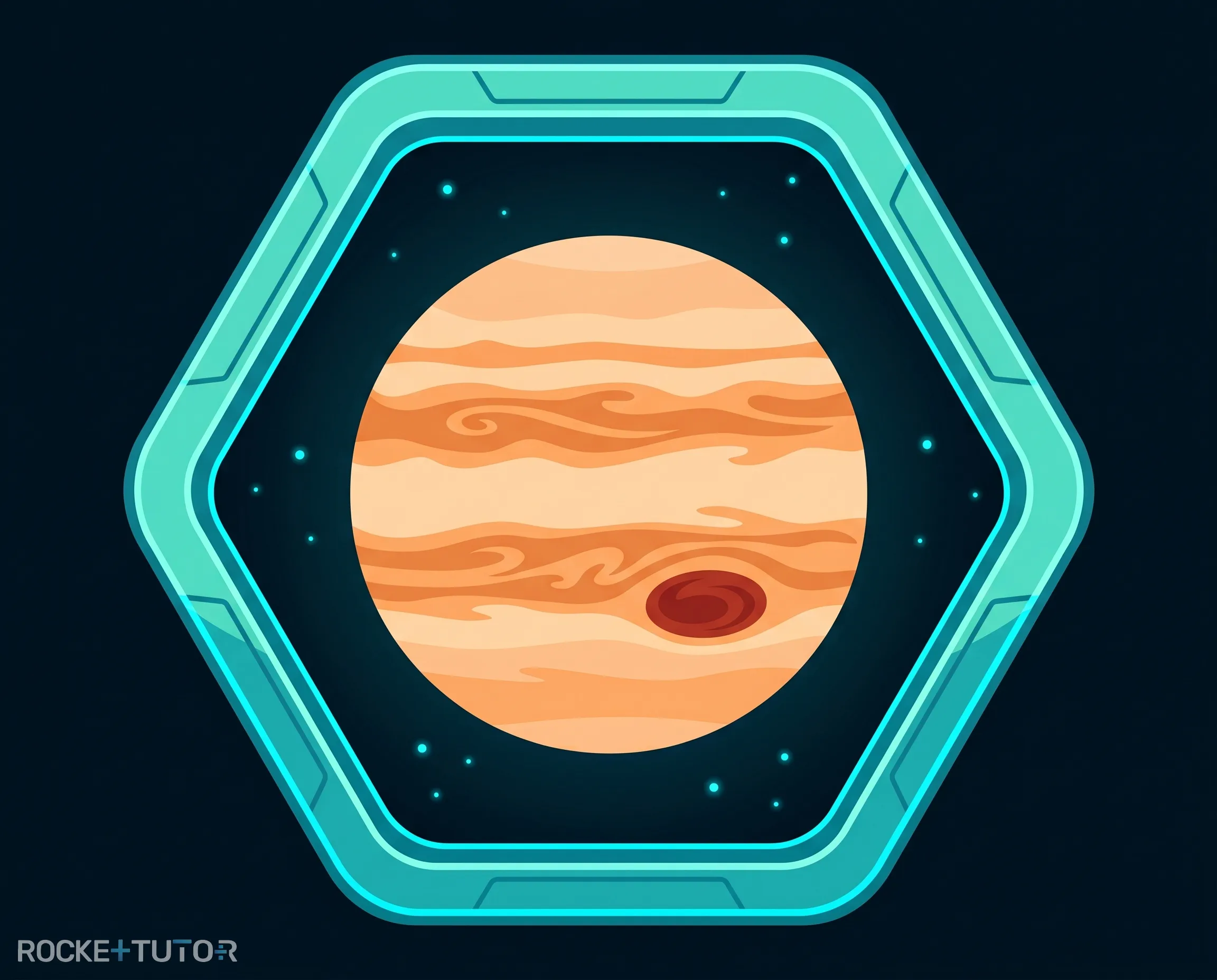 Sonnensystem mit Planeten und Sonne