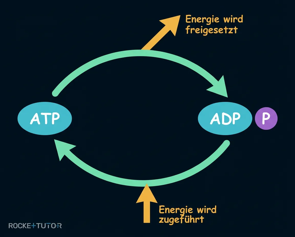 ATP zu ADP Kreislauf