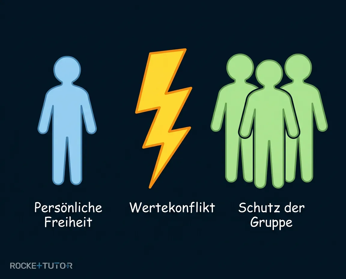 Waage mit Spritze und Mensch