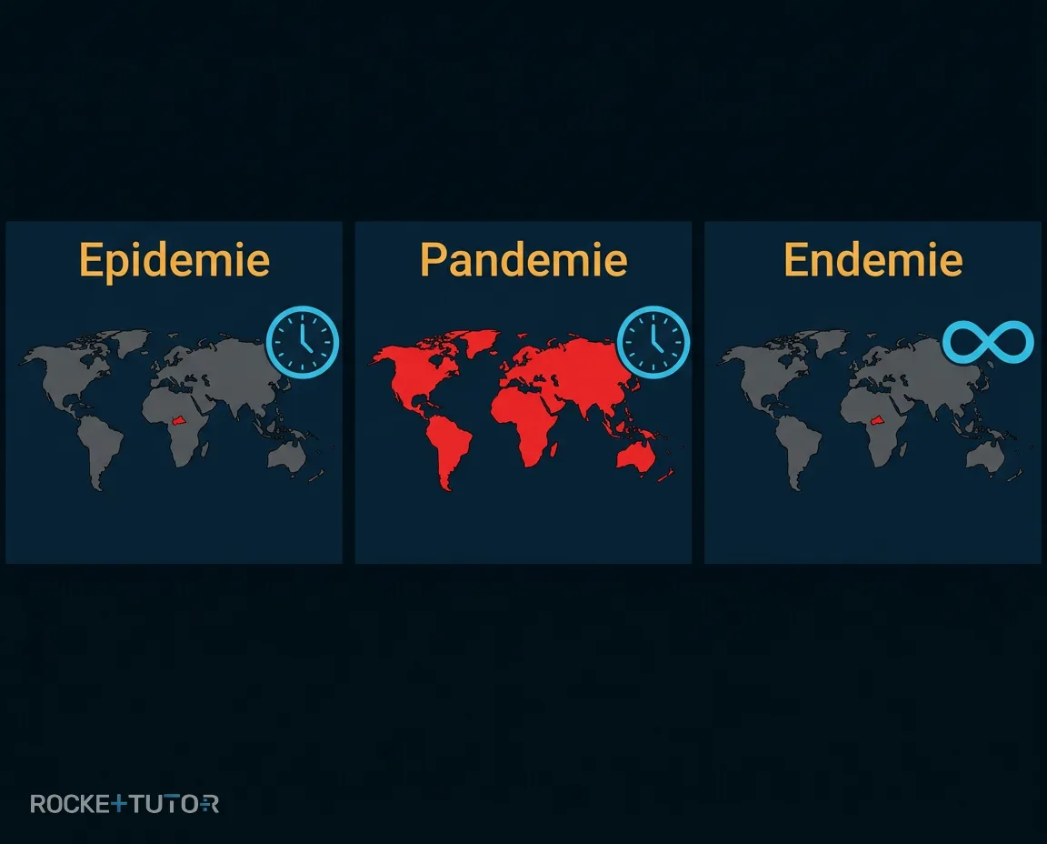 Vergleich Epidemie Pandemie Endemie