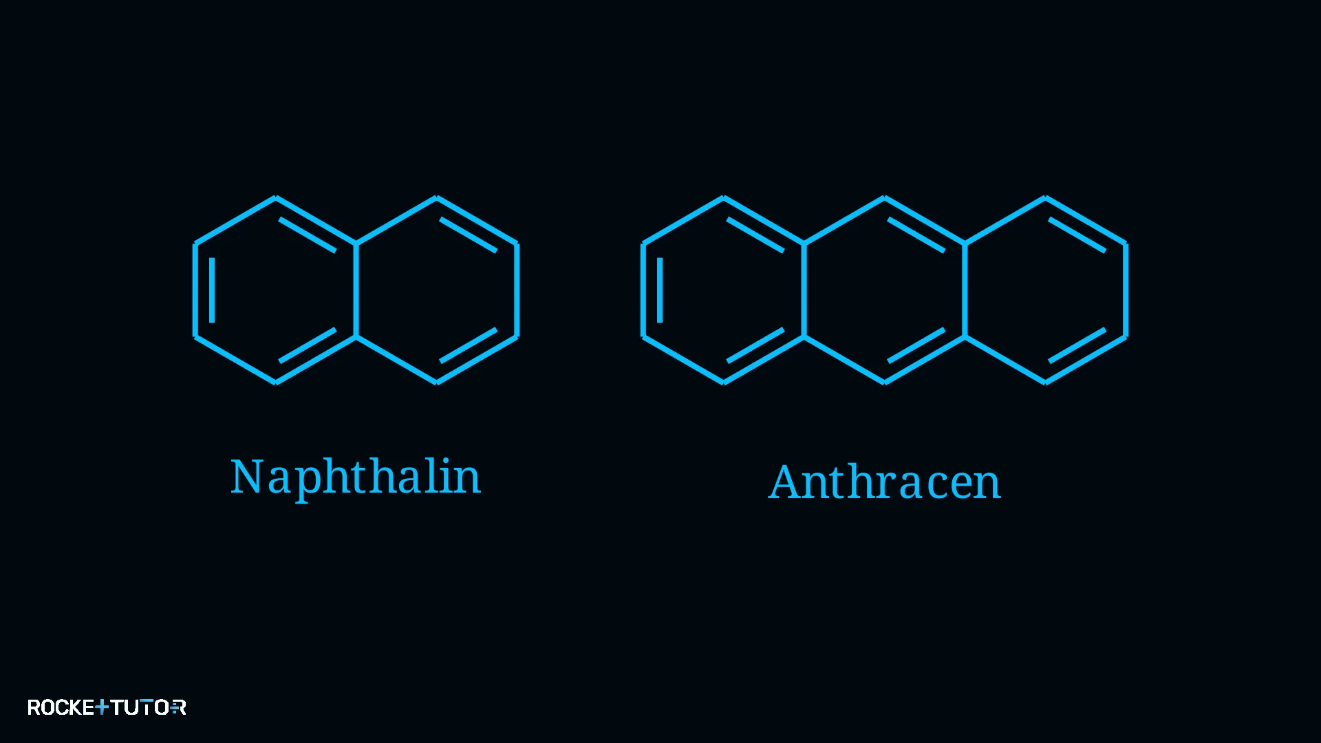 Polycyclische Aromaten Naphthalin Anthracen