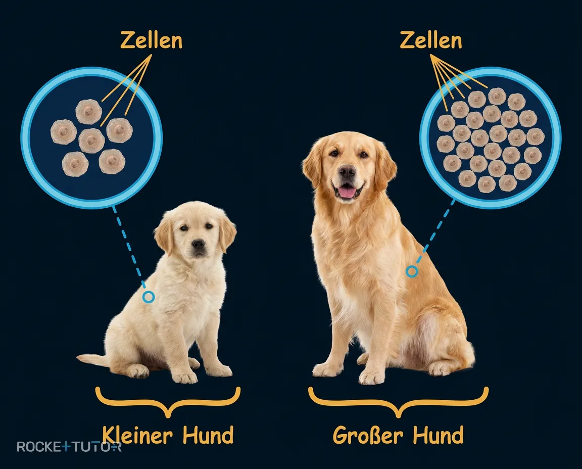 Hund und Welpe