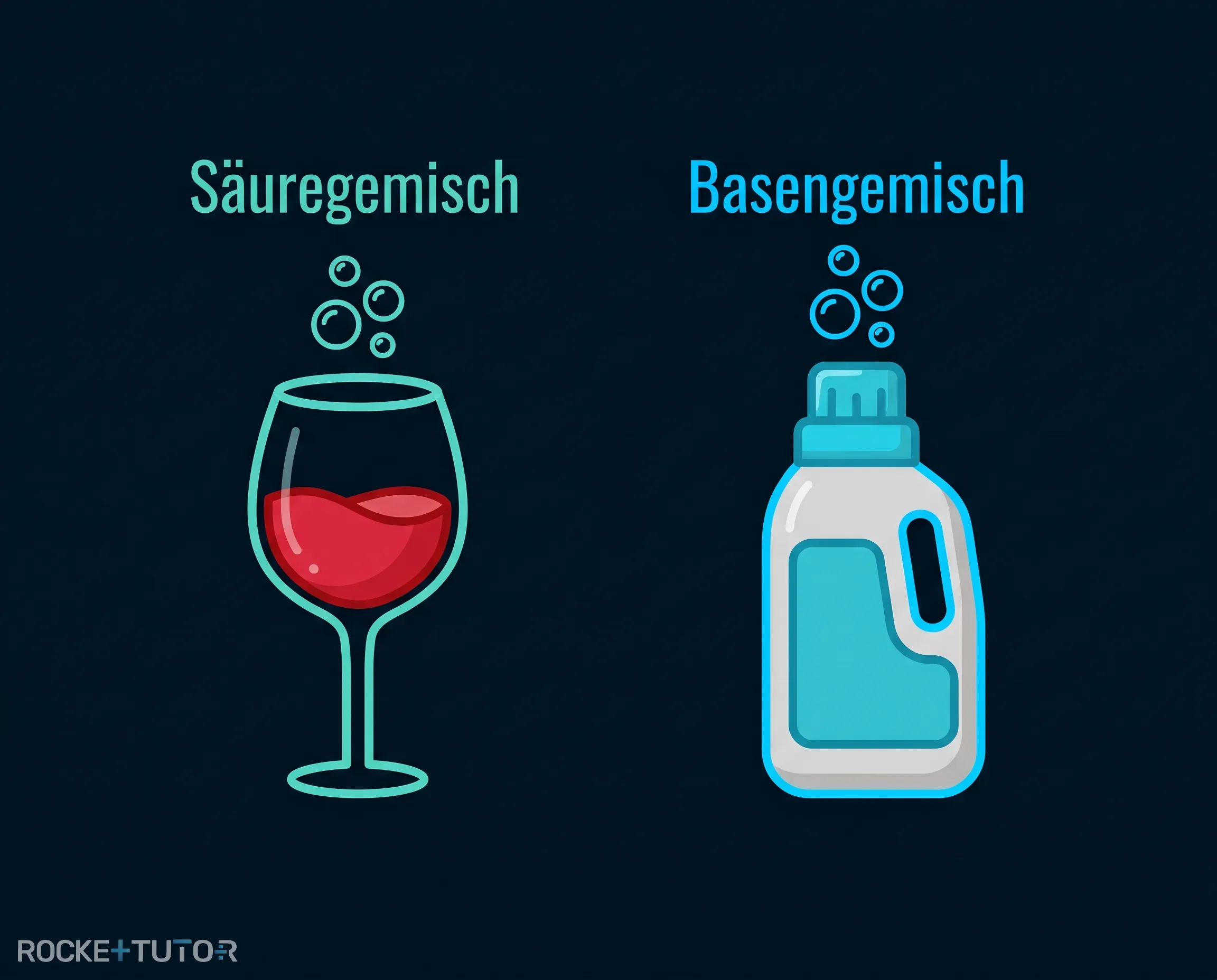 Wein und Rohrreiniger als komplexe Gemische