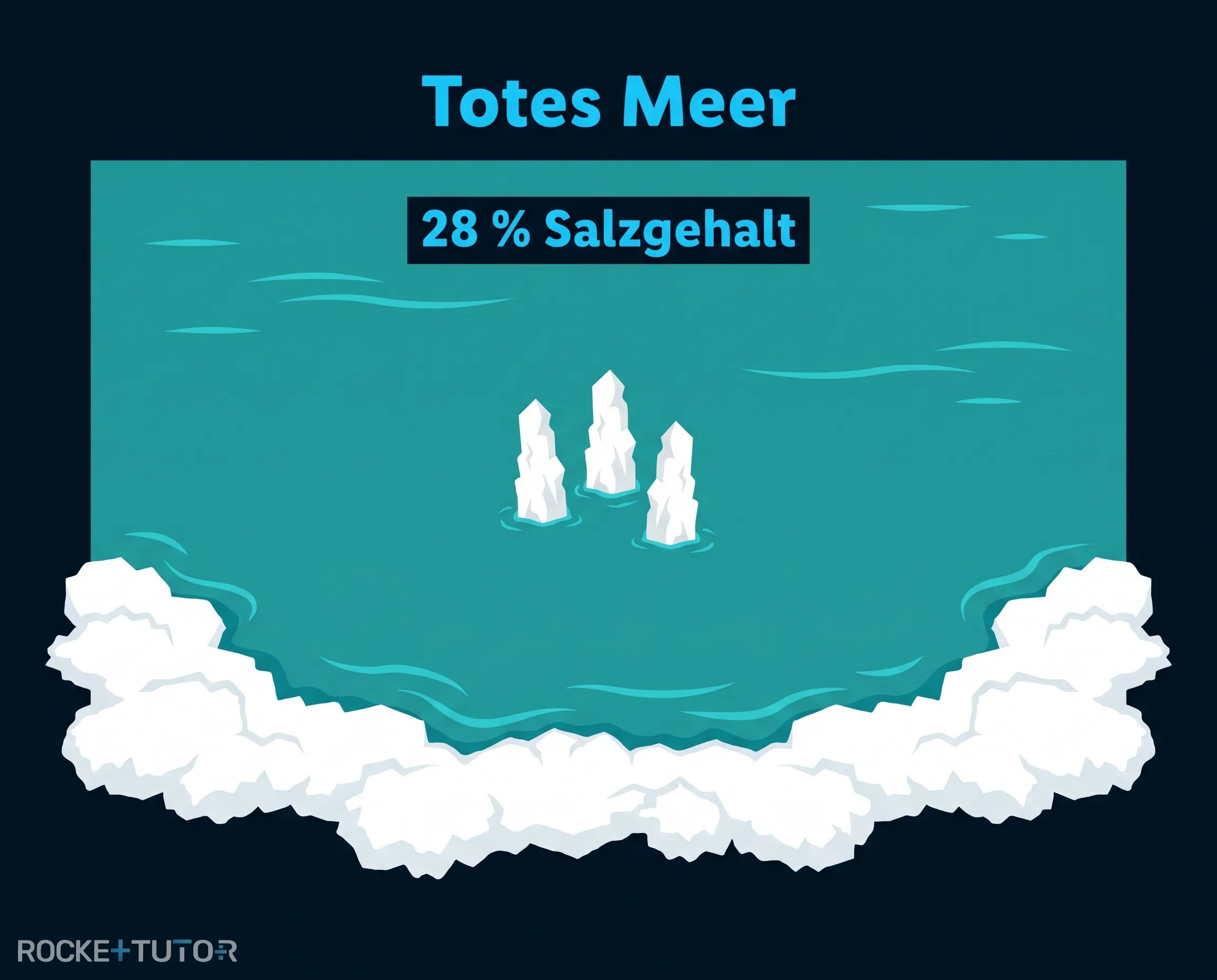 Blick auf das Tote Meer