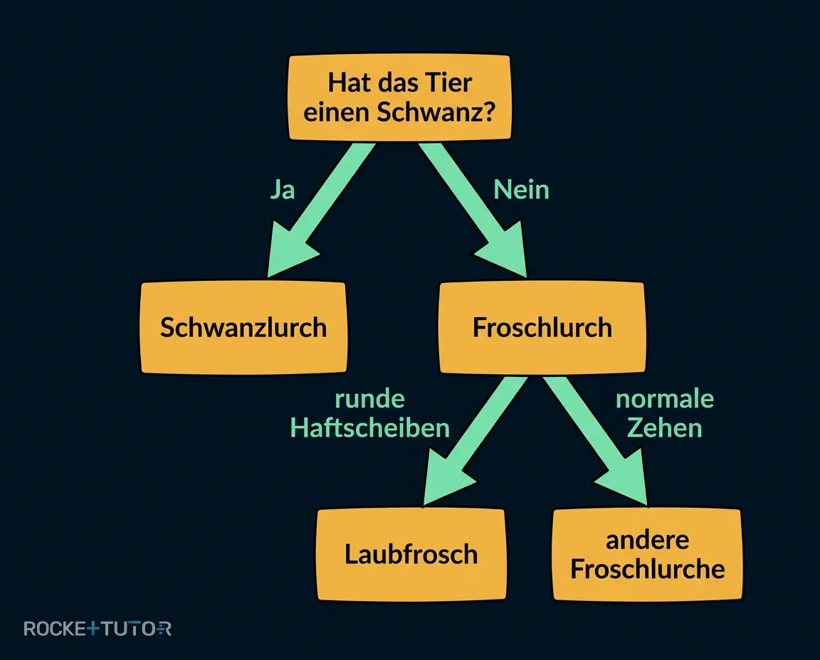Beispiel für einen Bestimmungsschlüssel