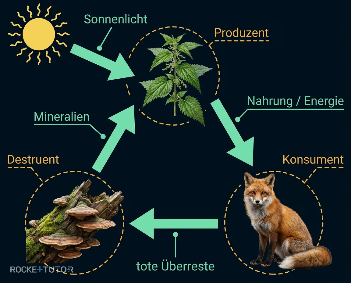 Energiefluss und Stoffkreislauf