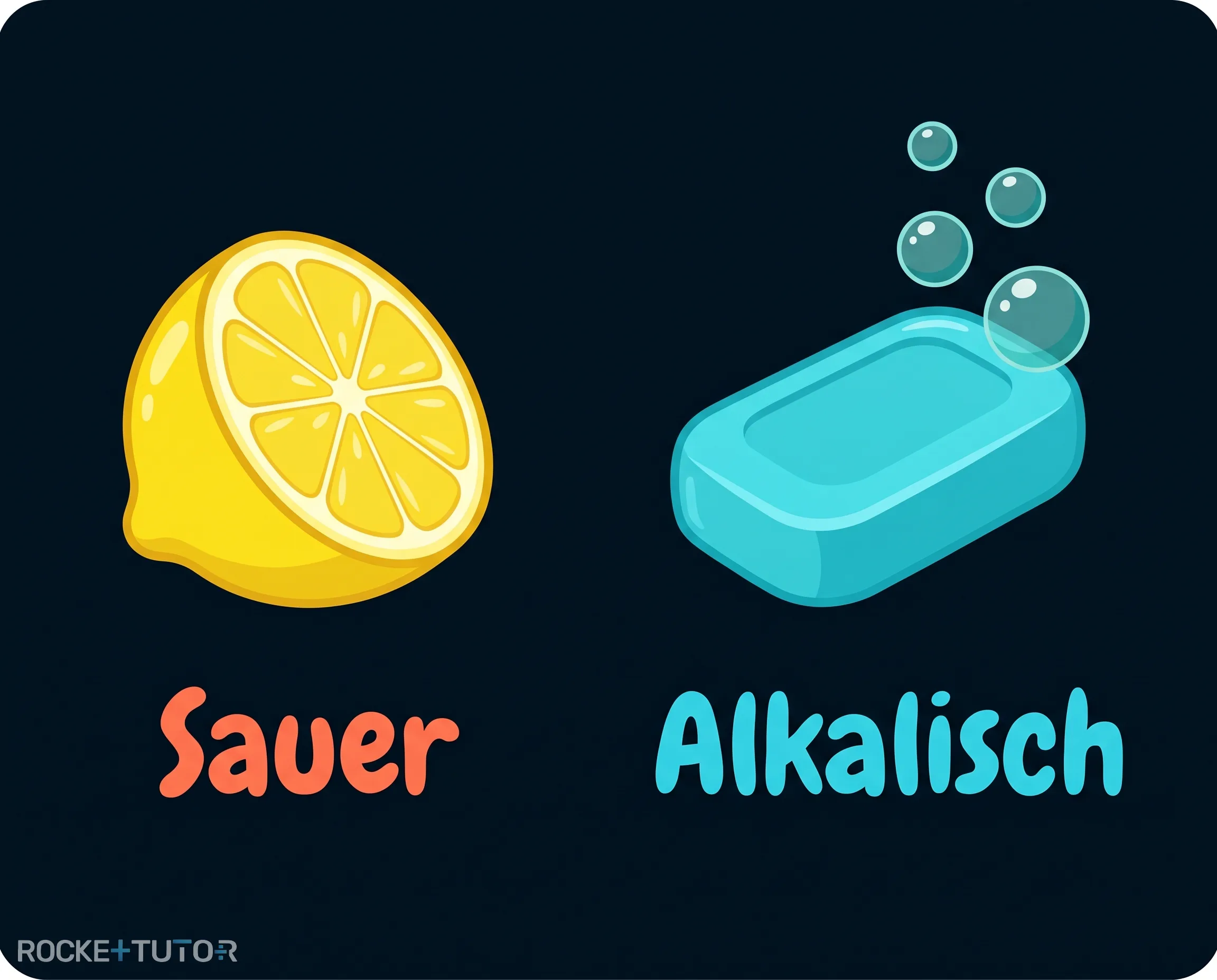 Zitrone und Seife