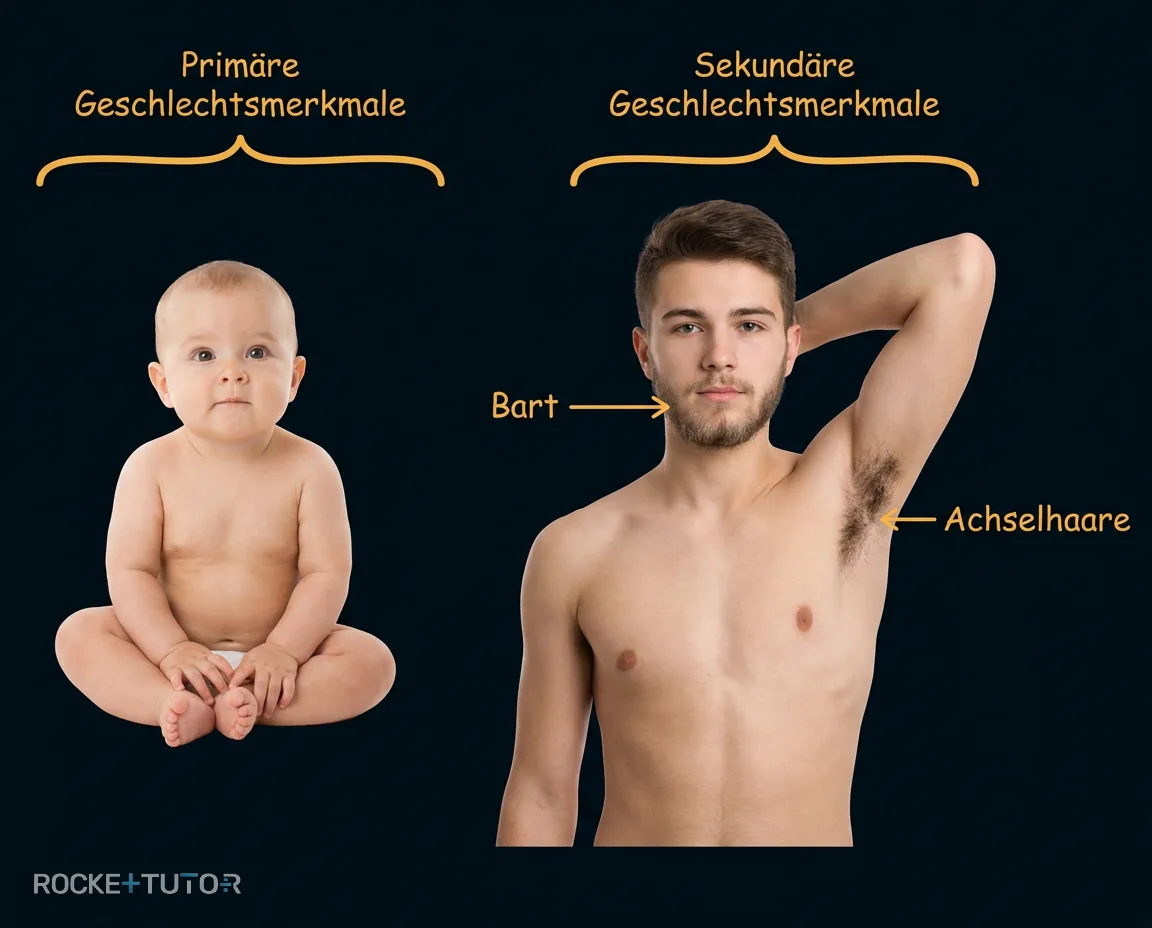 Entwicklung der Geschlechtsmerkmale