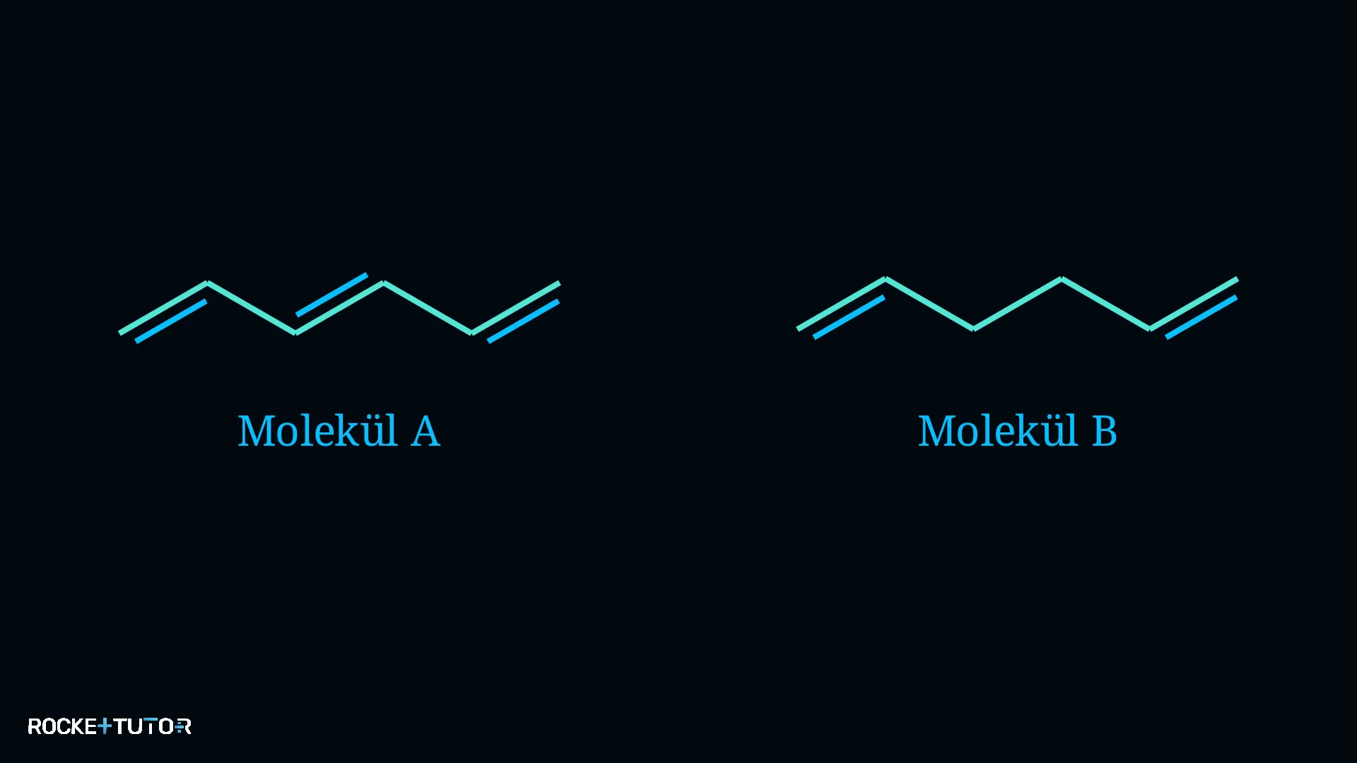 Molekül A und Molekül B