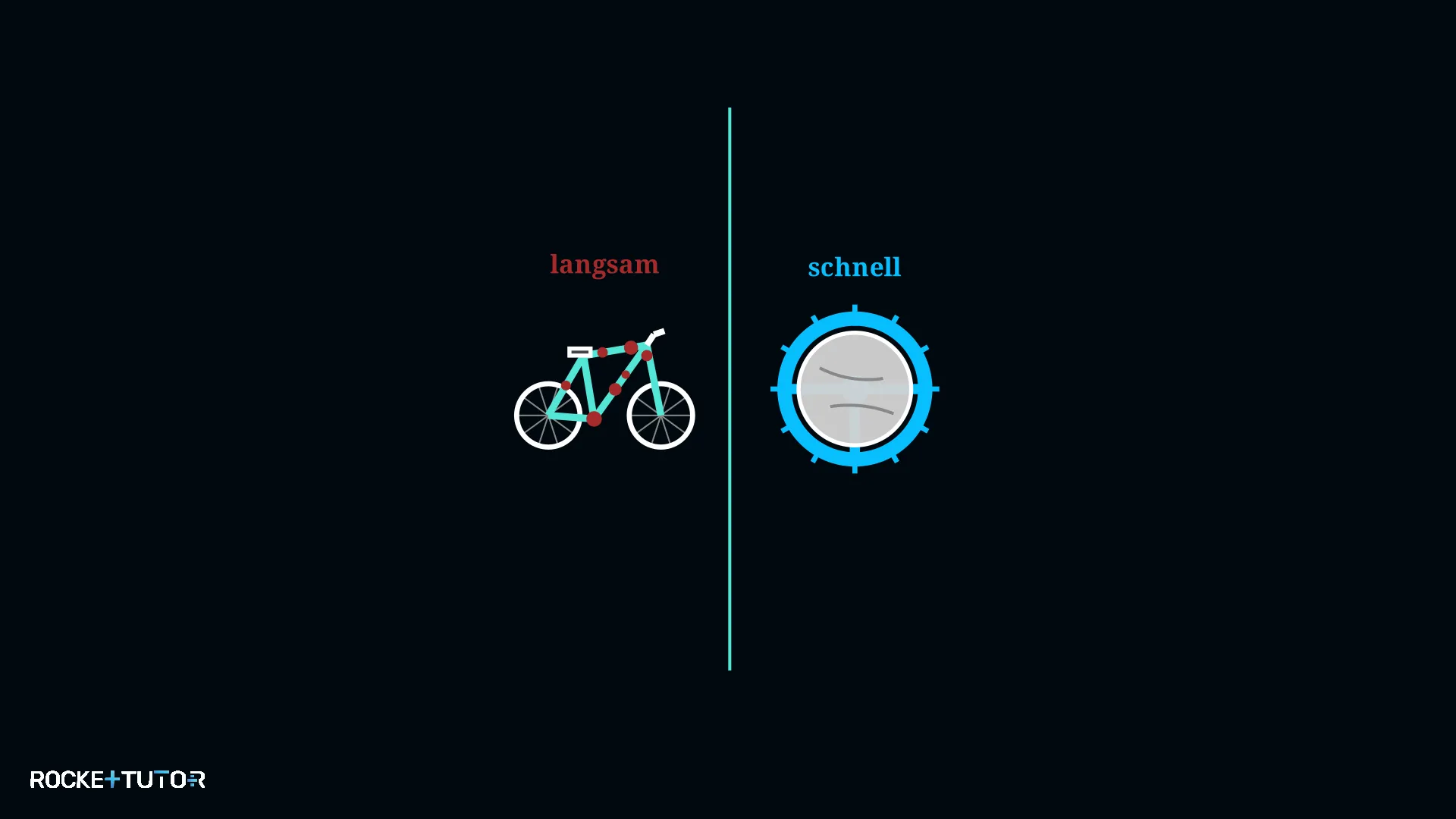 Rostendes Fahrrad und Airbag