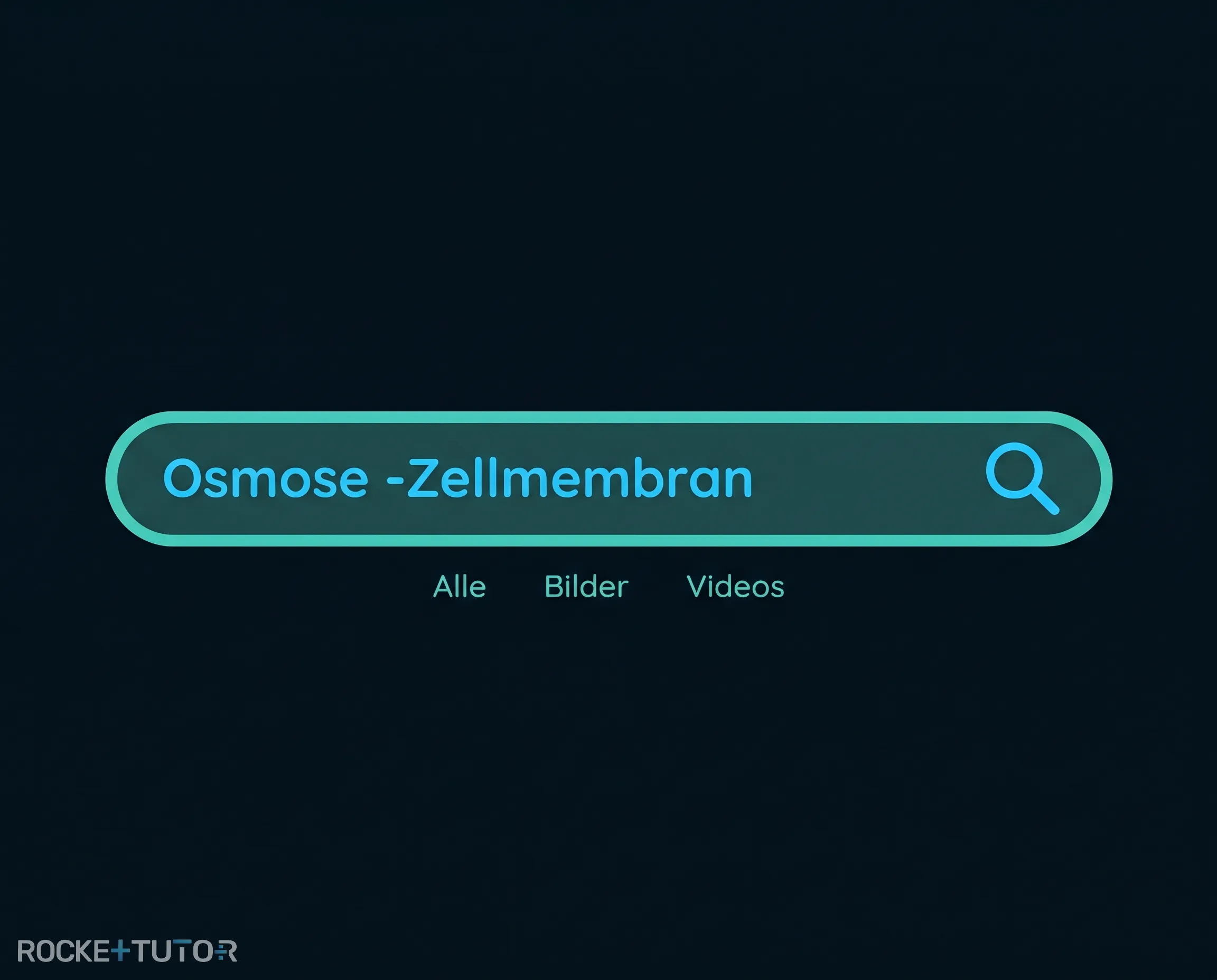 Suchleiste mit Minuszeichen Suchbegriff