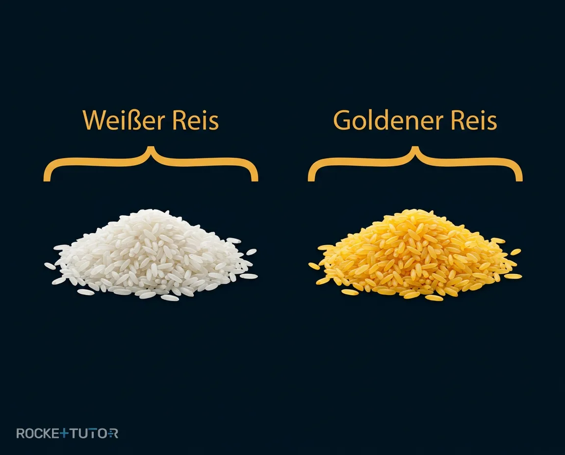 Goldener Reis Vergleich