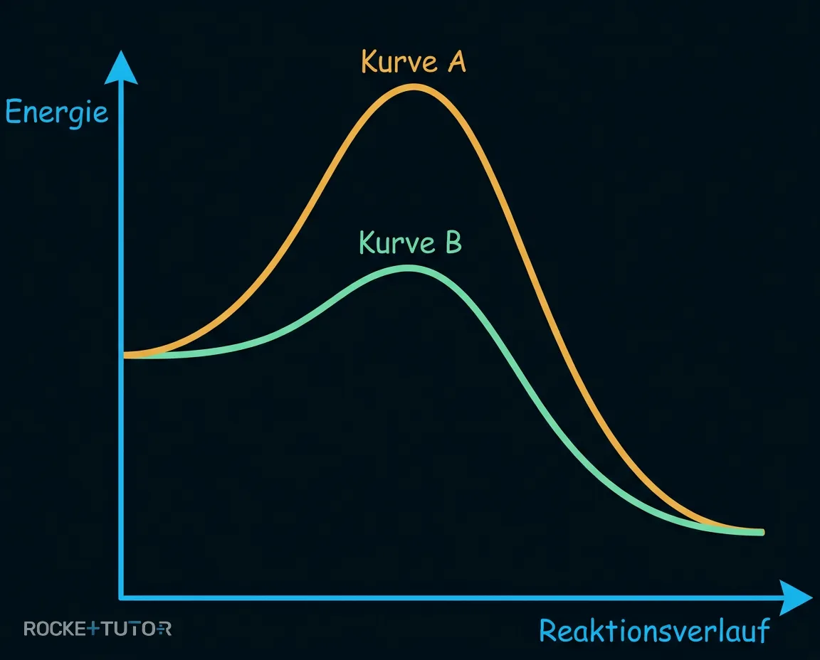 Energiediagramm Abbau von Glukose