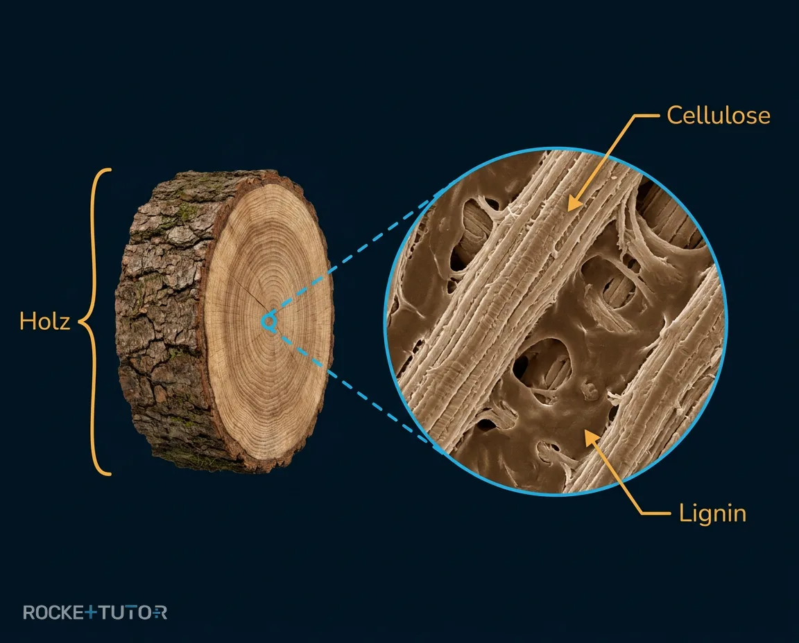 Aufbau von Holz