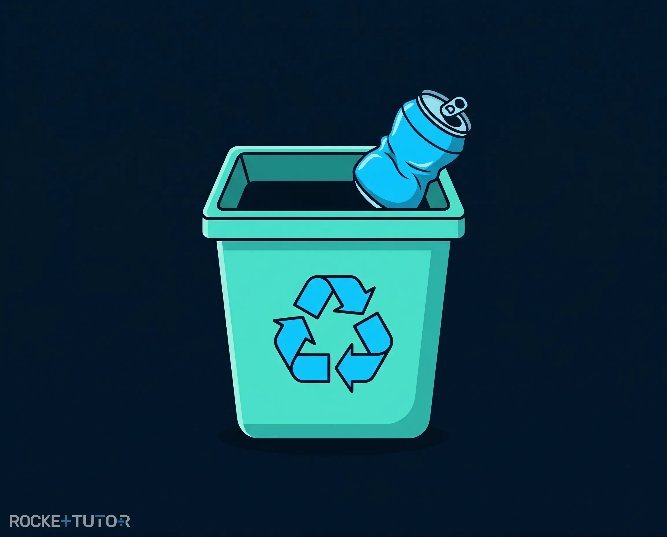 Getränkedosen im Recycling