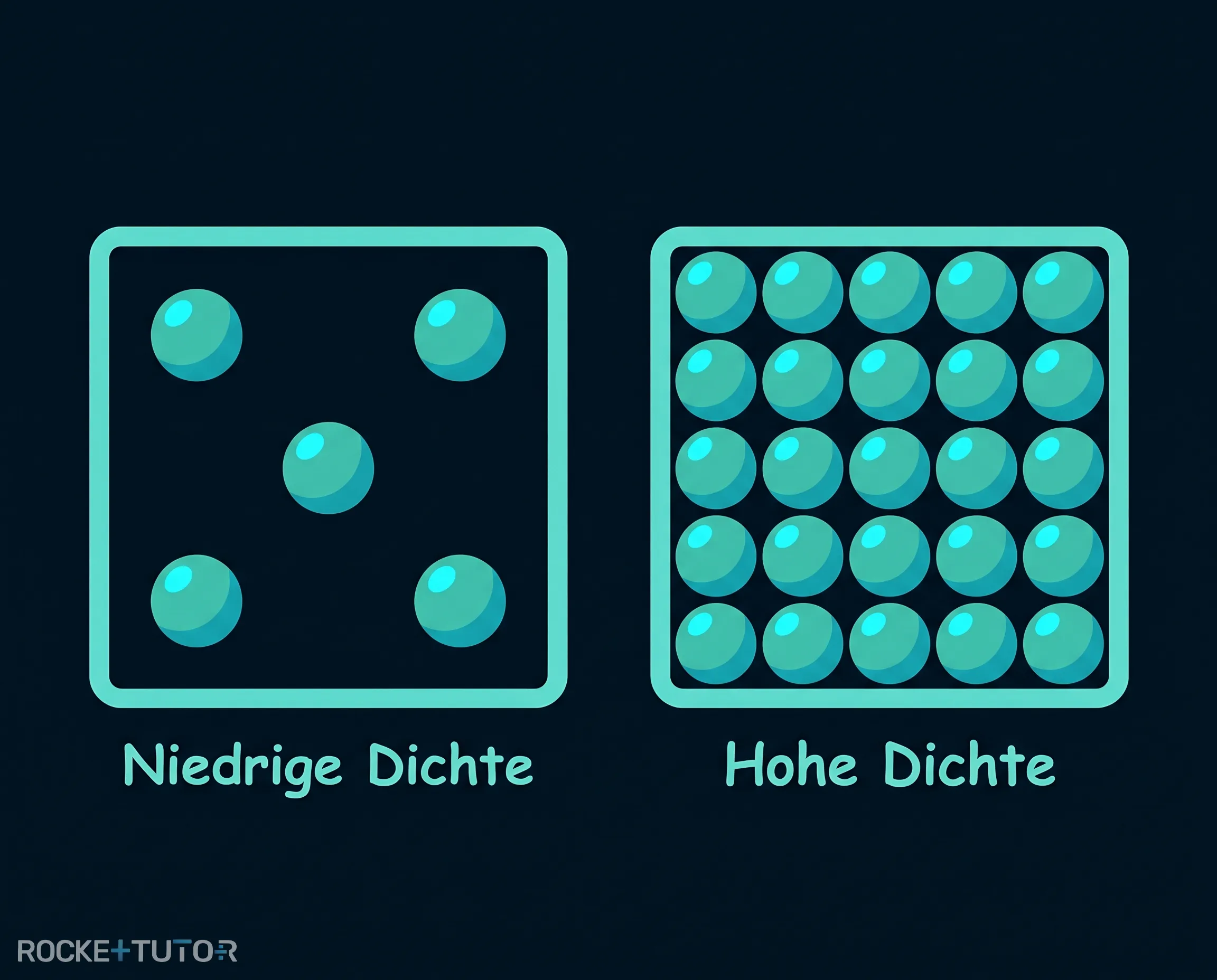 Dichte Formel Illustration