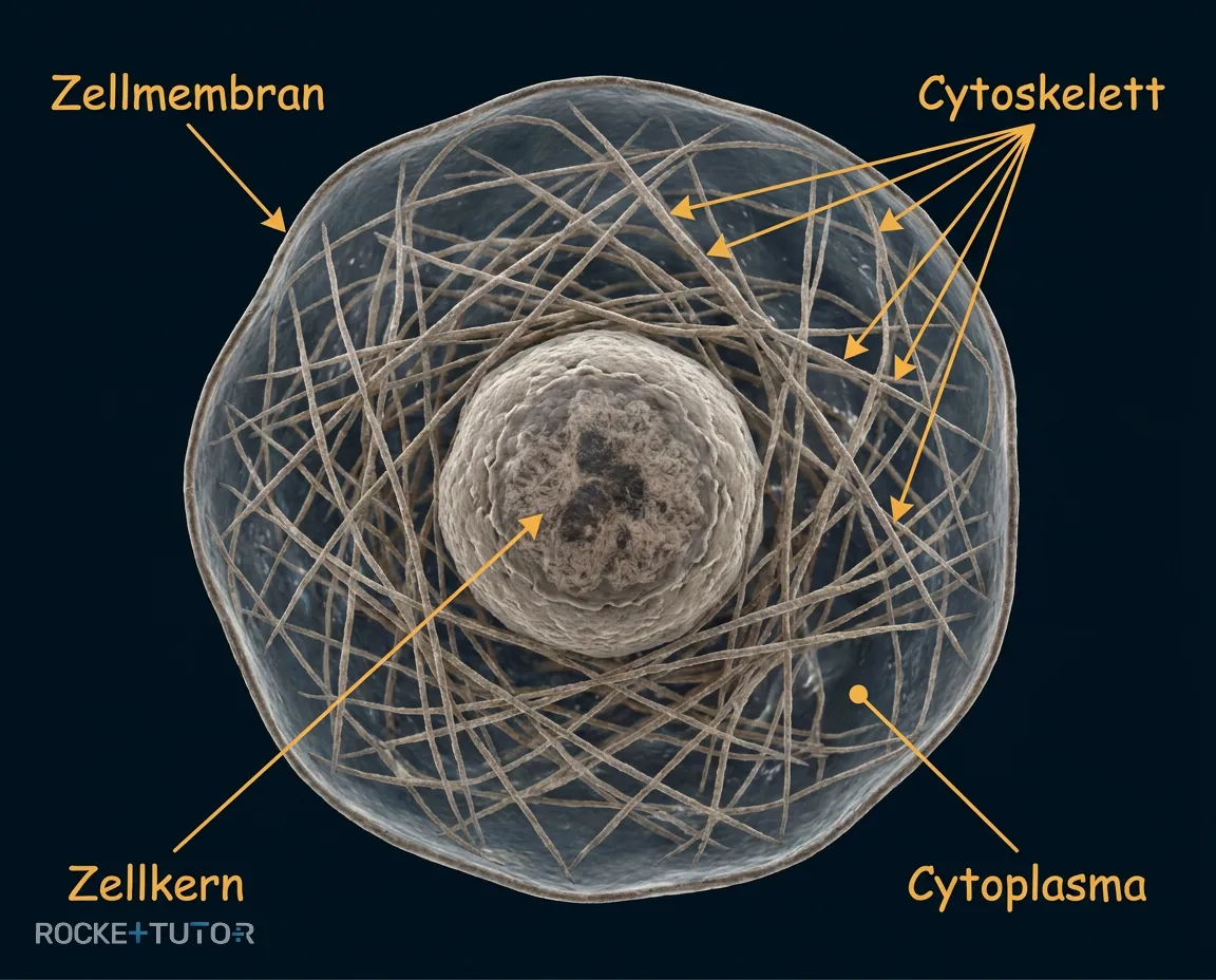 Aufbau und Abbau von Cytoskelett-Filamenten