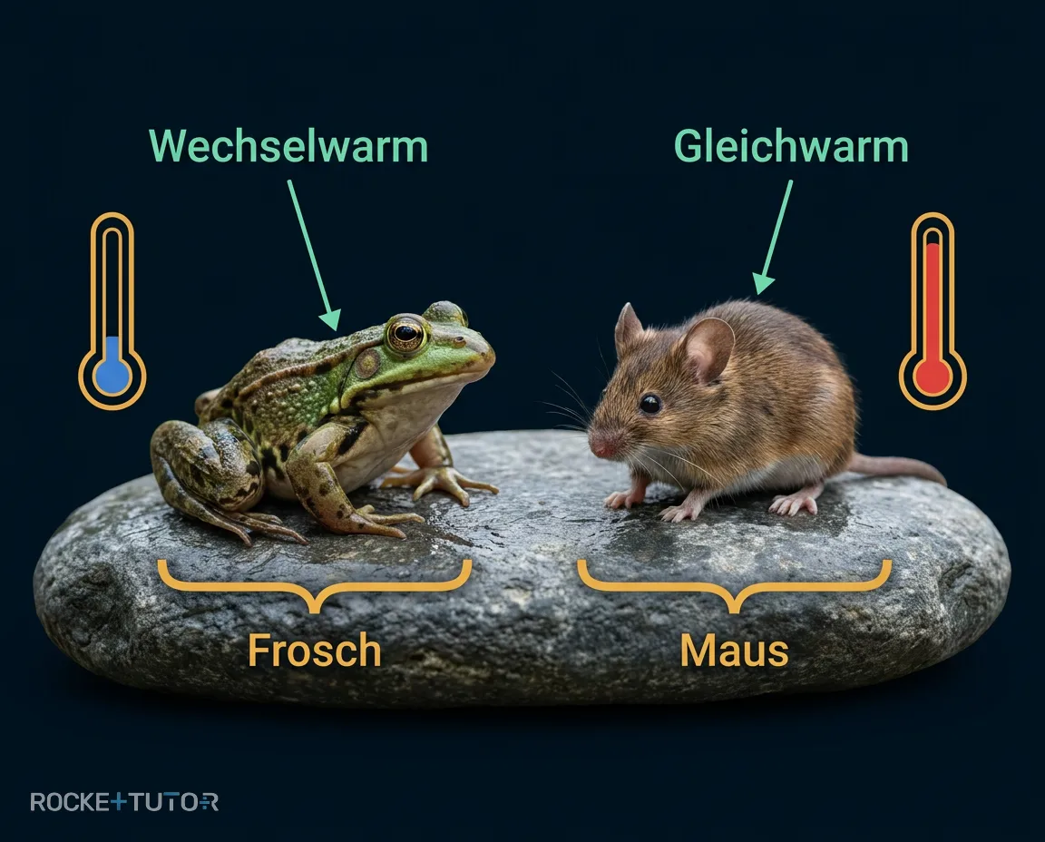 Körpertemperatur Wirbeltiere