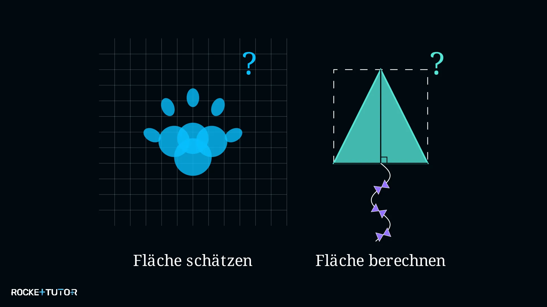 Bärenabdruck und Drachen