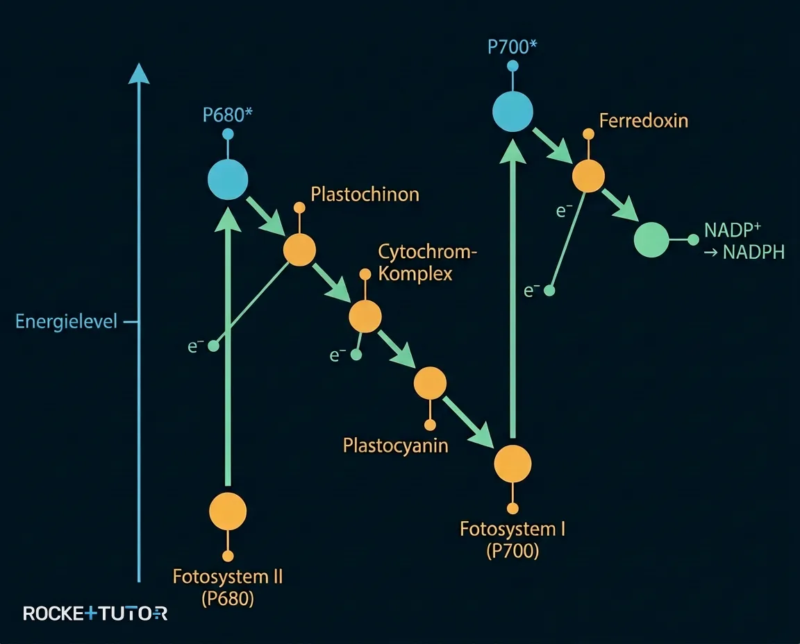 Z-Schema der Fotosynthese
