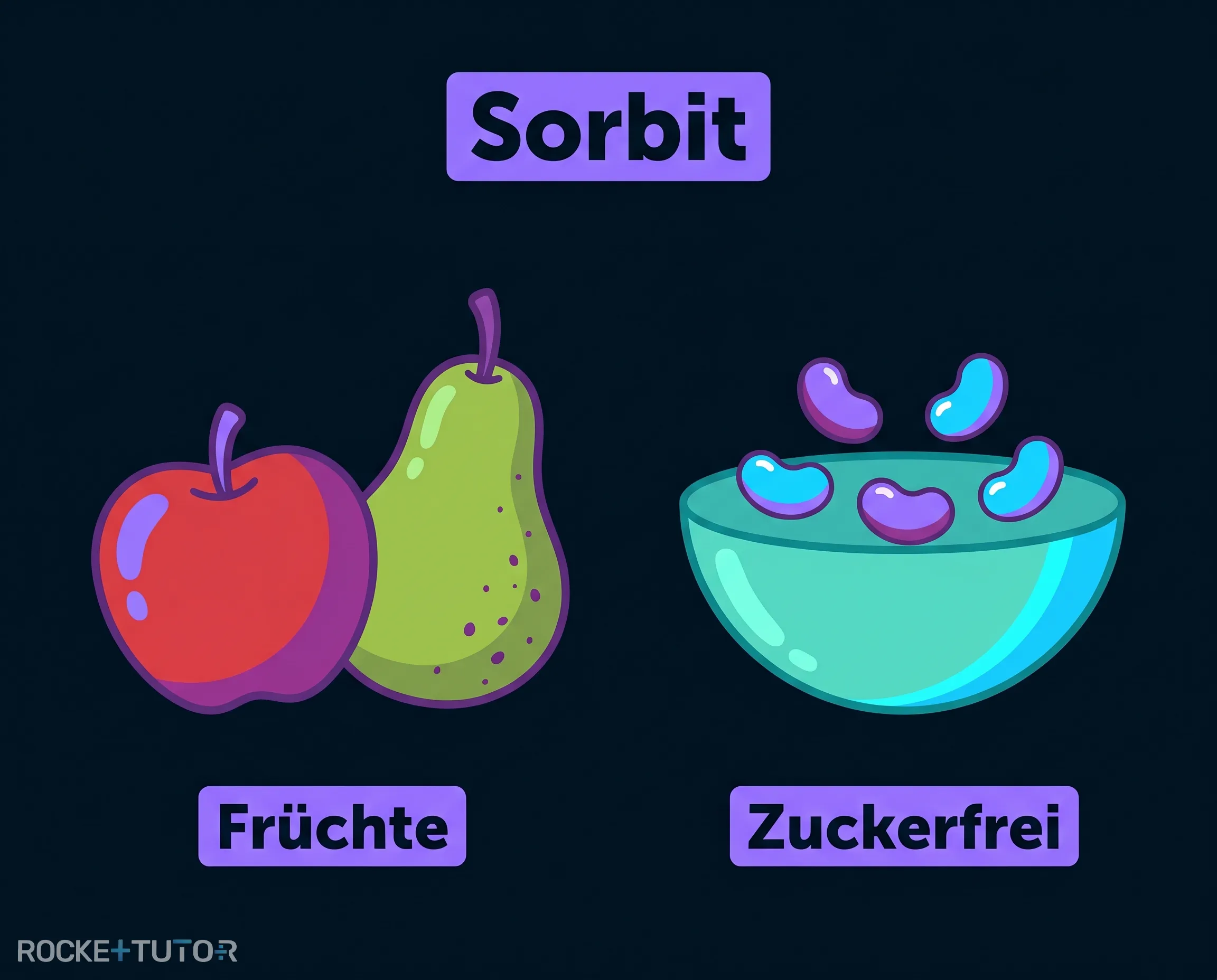 Strukturformel von Hexanhexol Sorbit
