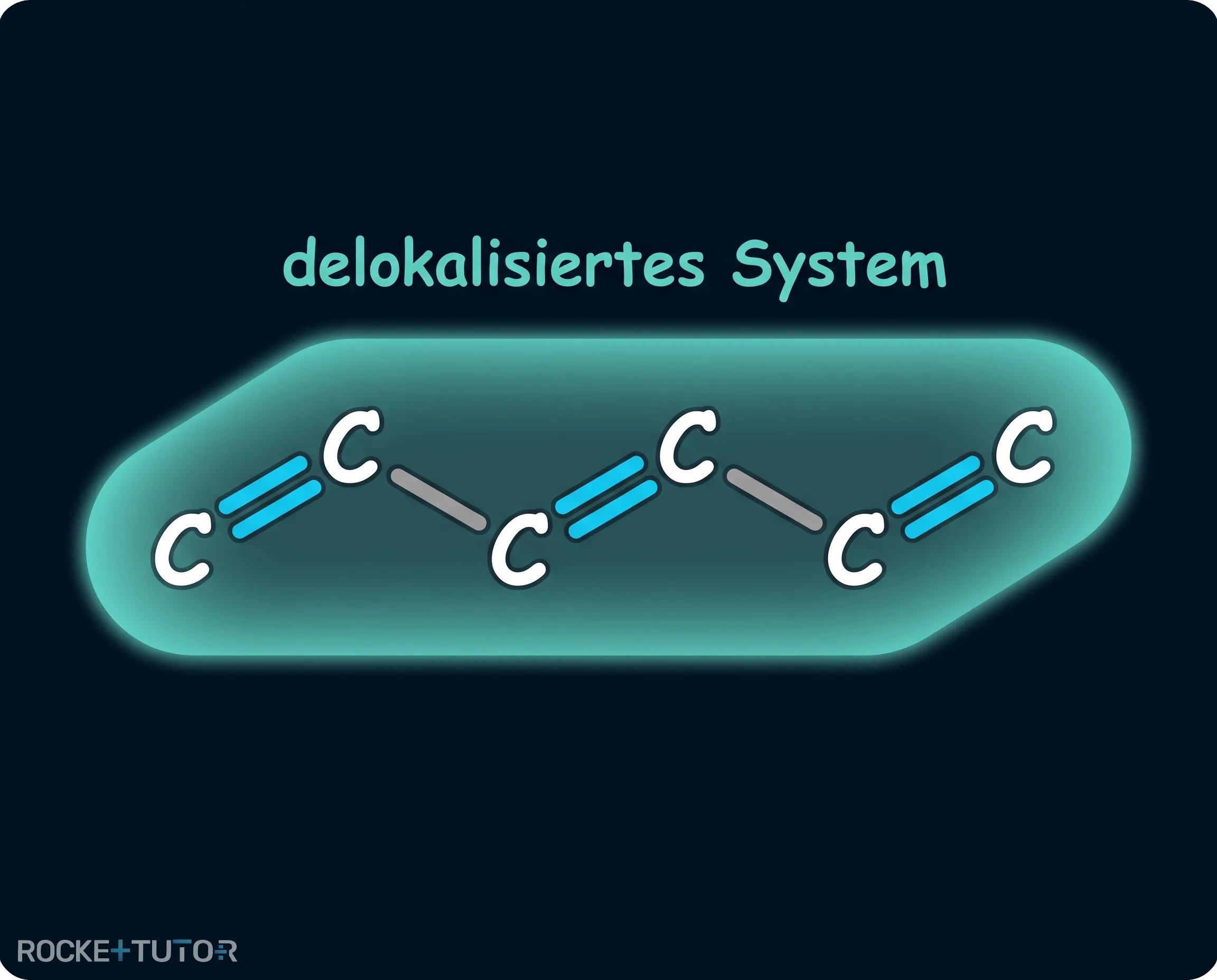 Konjugierte Doppelbindungen Struktur