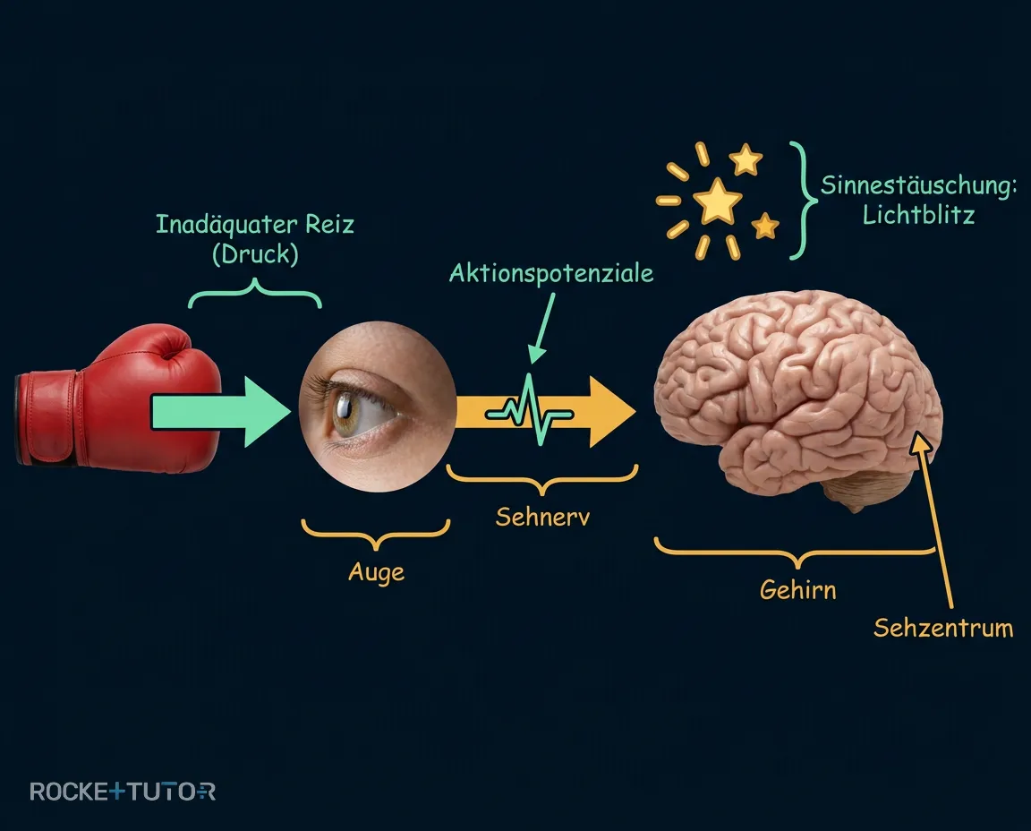 Inadäquater Reiz Auge