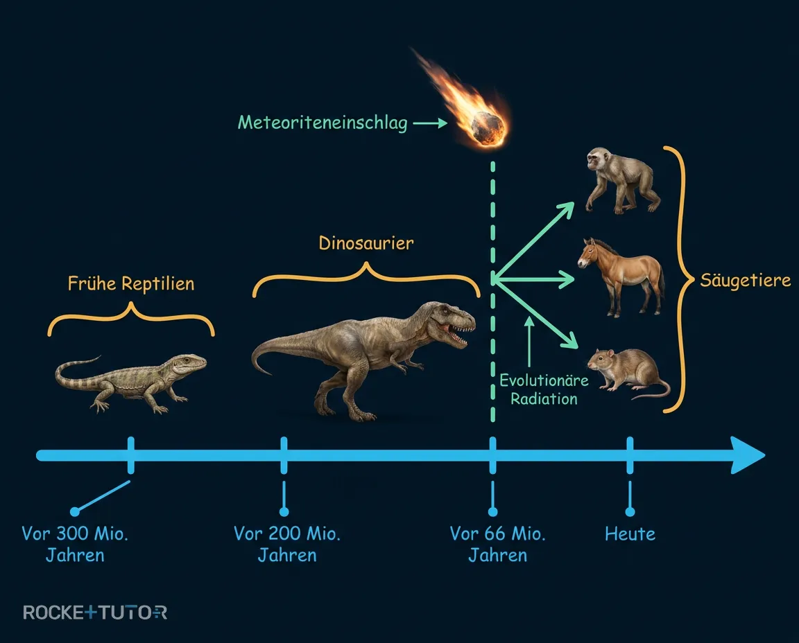 Dinosaurier und Meteoriteneinschlag