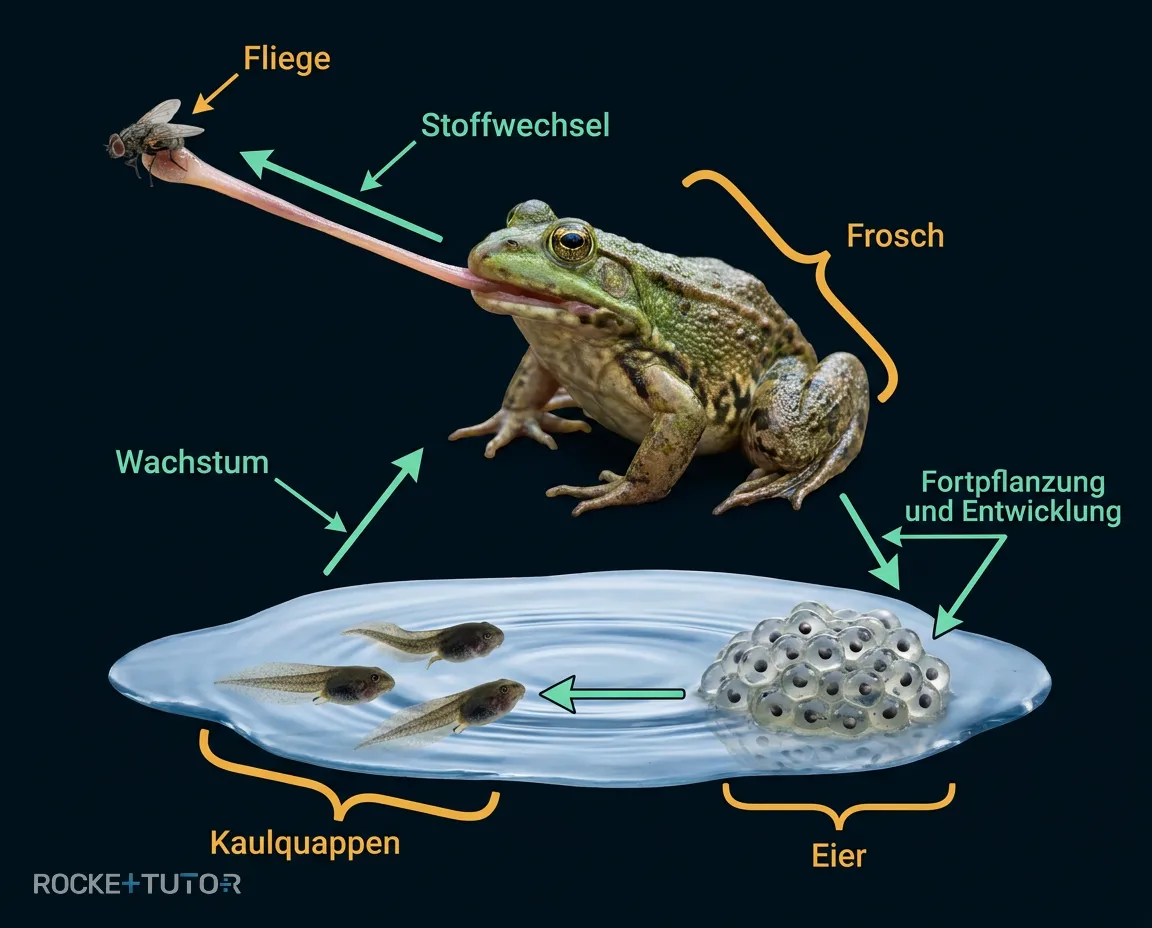 Frosch am Teich