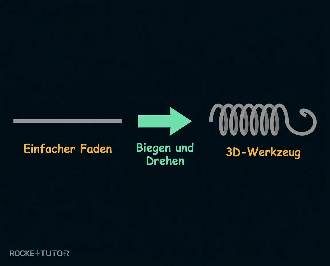 Protein faltet sich zum Werkzeug