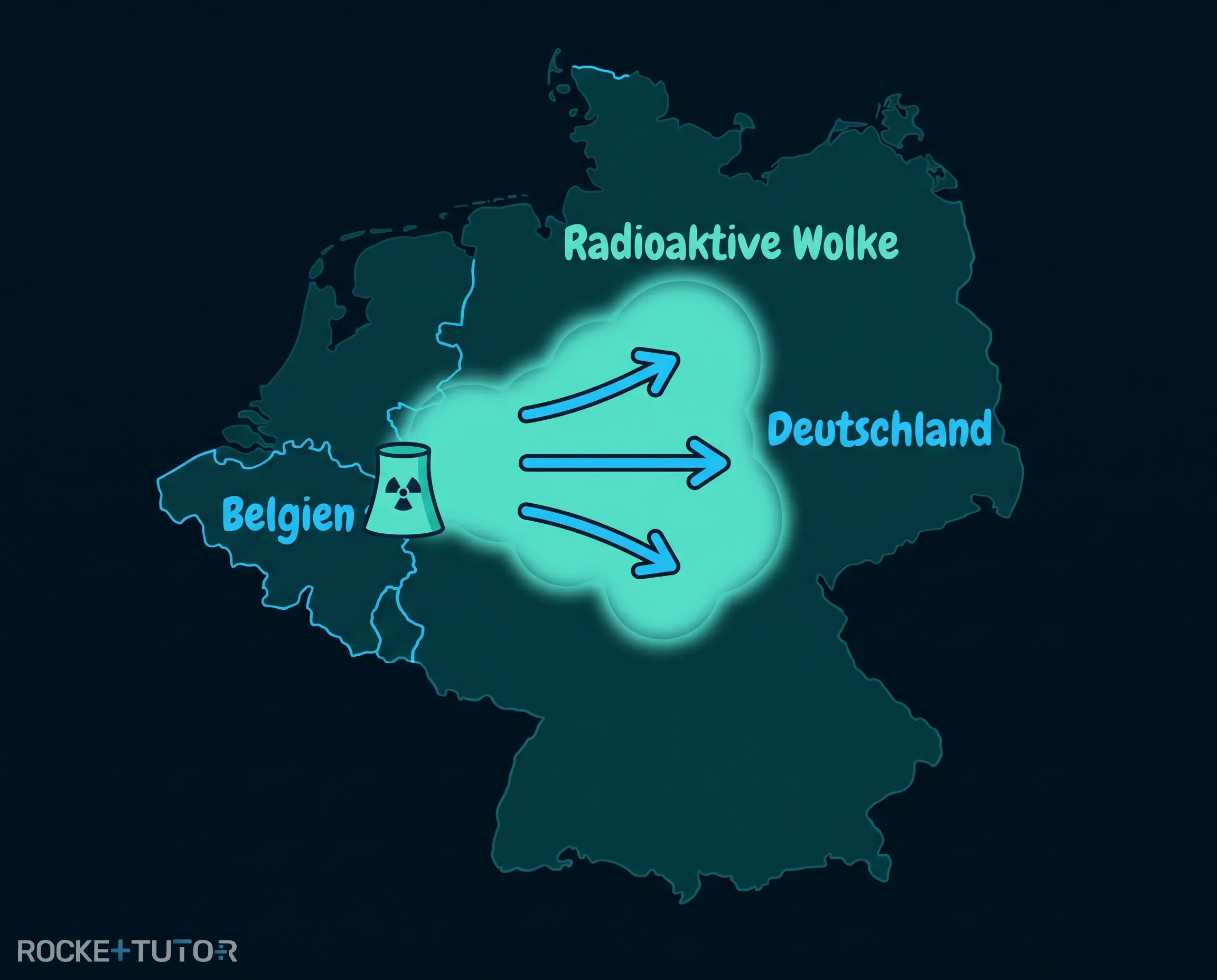 Radioaktive Wolke über Europa