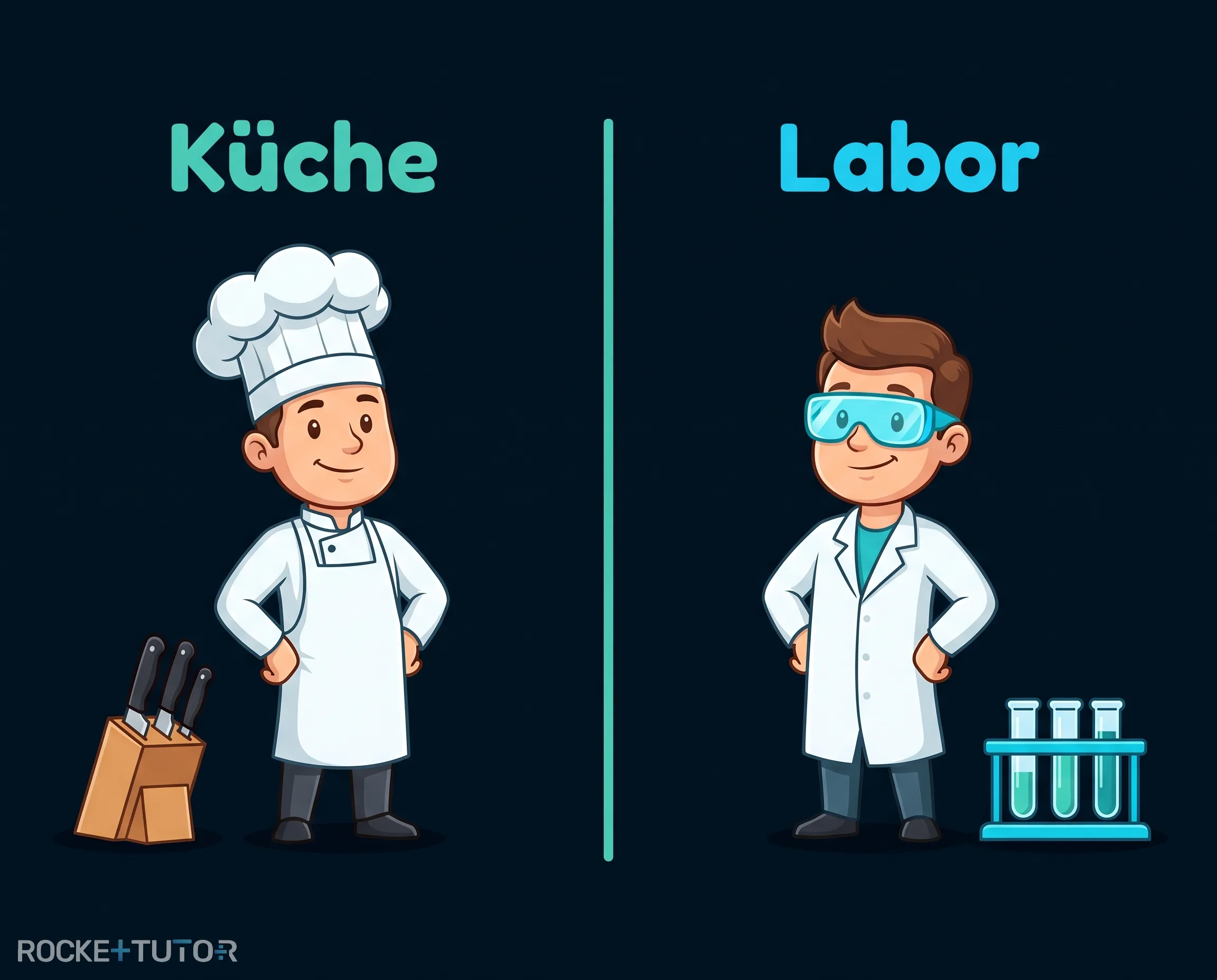 Schüler experimentieren im Chemielabor