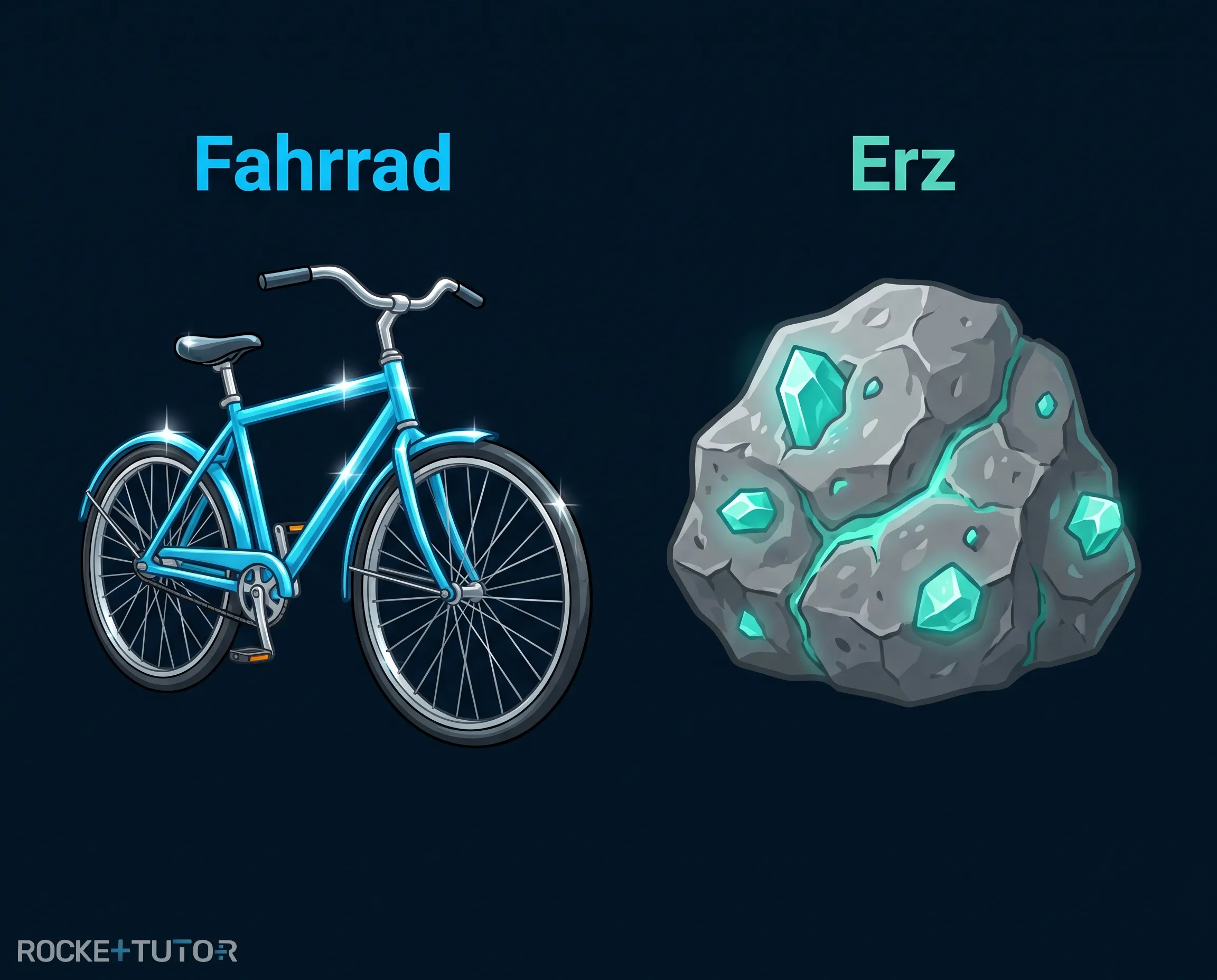 Fahrrad und Smartphone aus Metall
