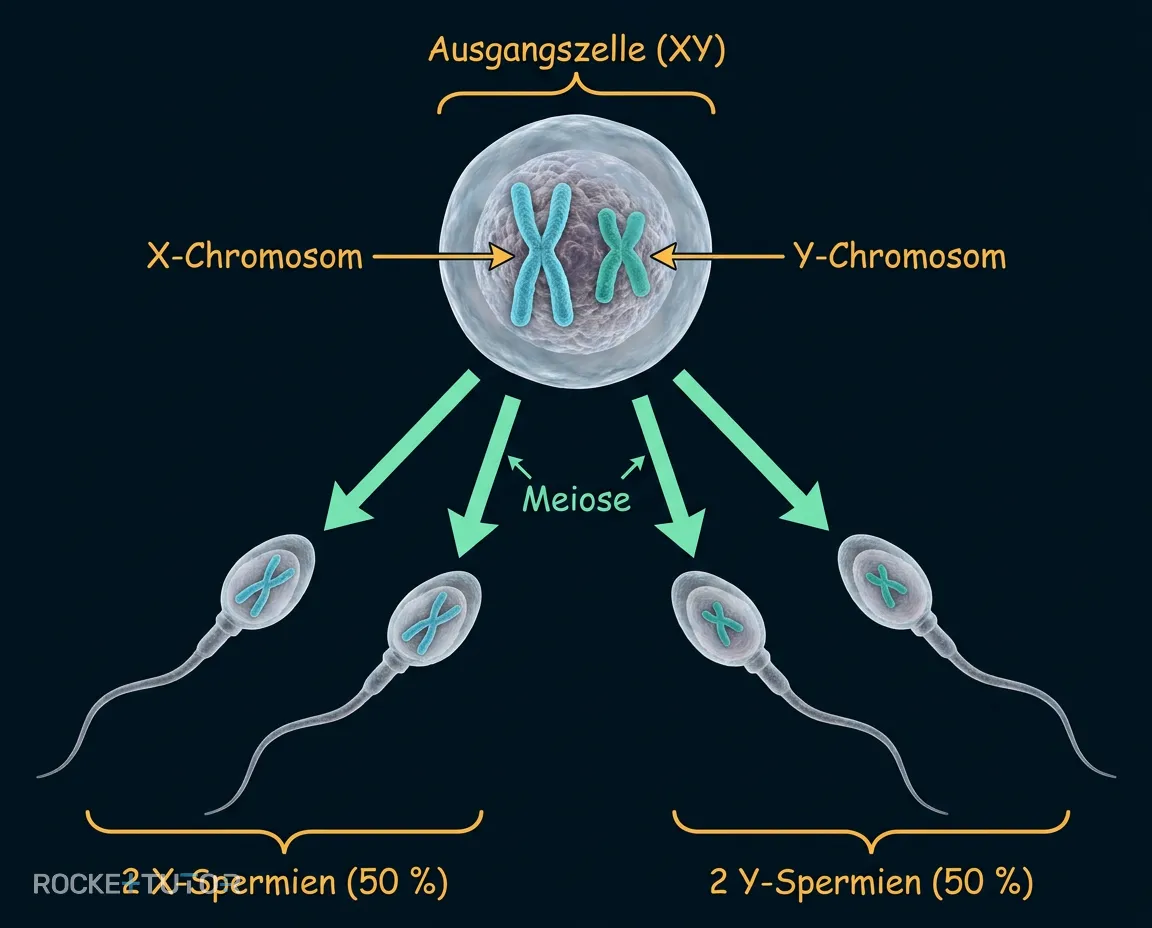 Vererbung von X und Y Chromosomen