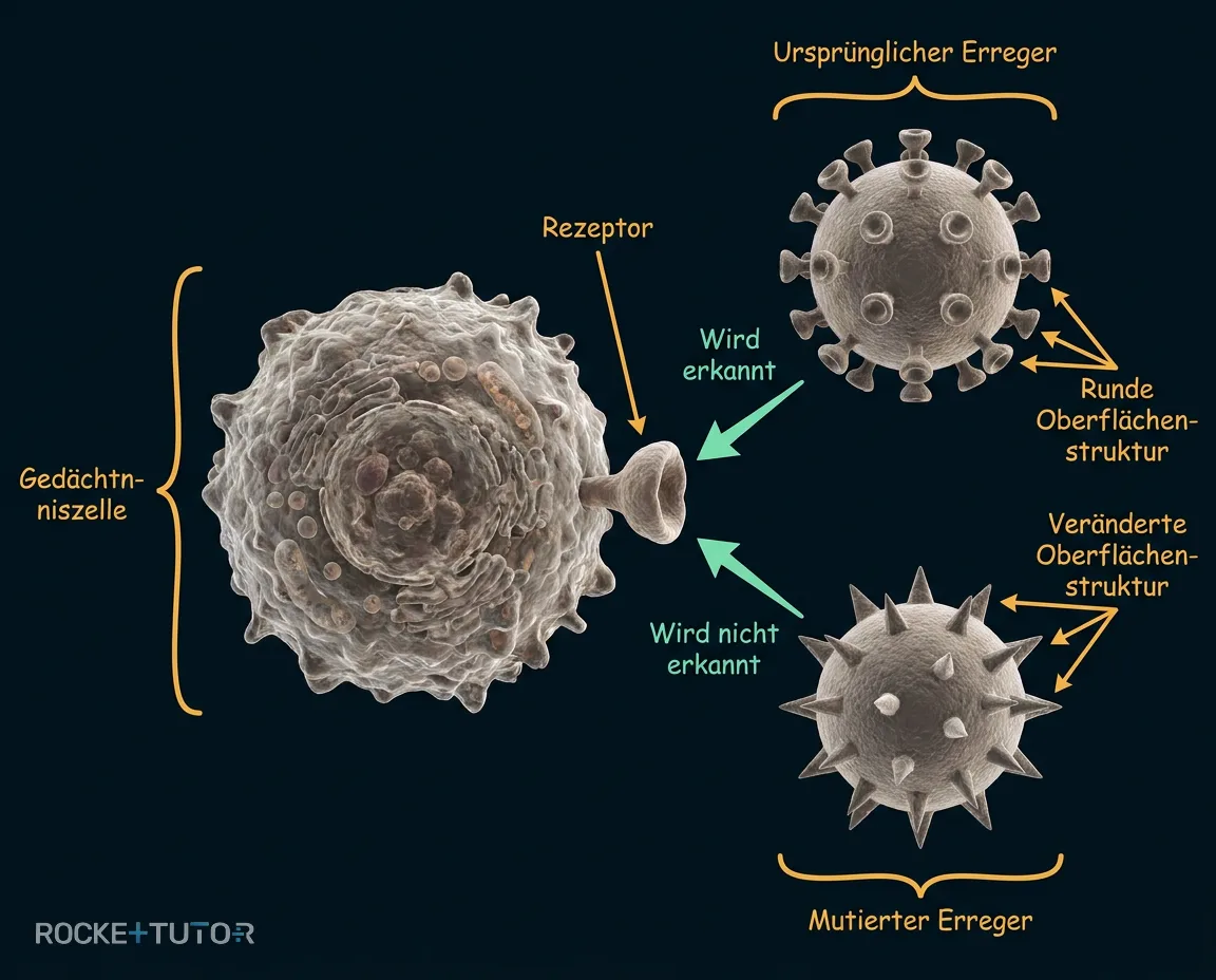 Virus mit veränderter Struktur