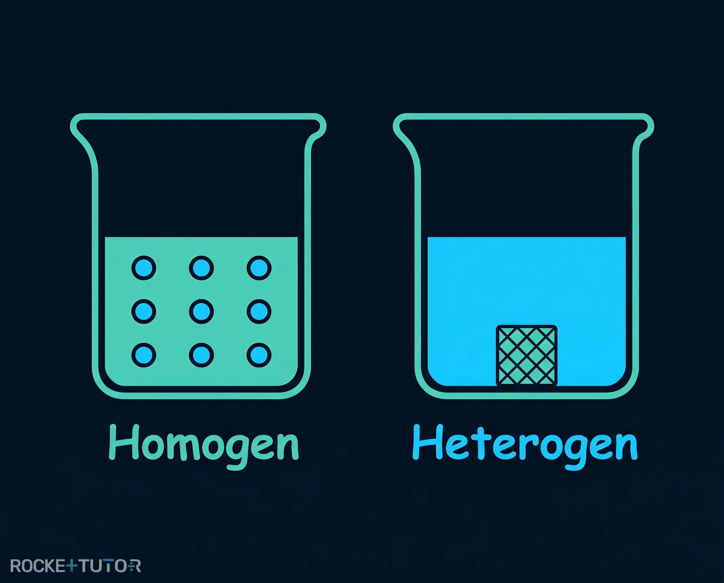 Homogene und heterogene Katalyse