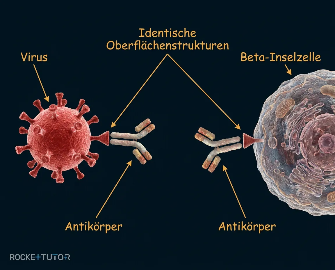 Molekulare Mimikry bei Typ-1-Diabetes